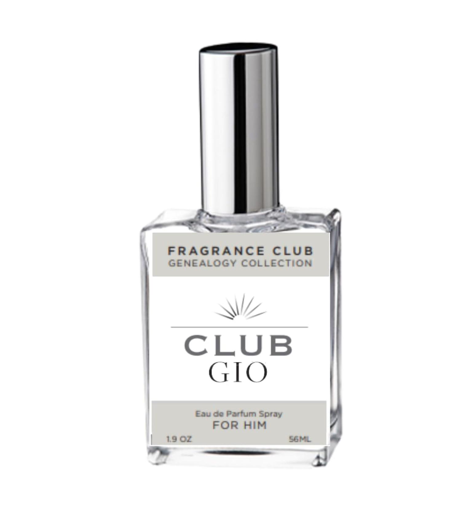 Club Gio 1.9 oz. EDP Mens Fragrance with Lemon-Oil Bergamot Neroli Jasmine Marine Notes and Musk is a fresh and warm fragrance. - Buy Online on SooperMarket.com