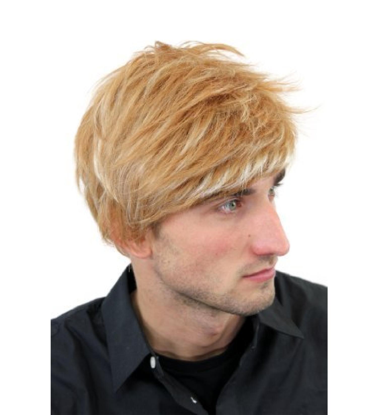 Men's Wig GFW1176-27H613 - Short Casual Fashionable Dark Blonde/Light Blonde Highlights Toupee | WIG ME UP - International Shipping Available - Buy Online on SooperMarket.com