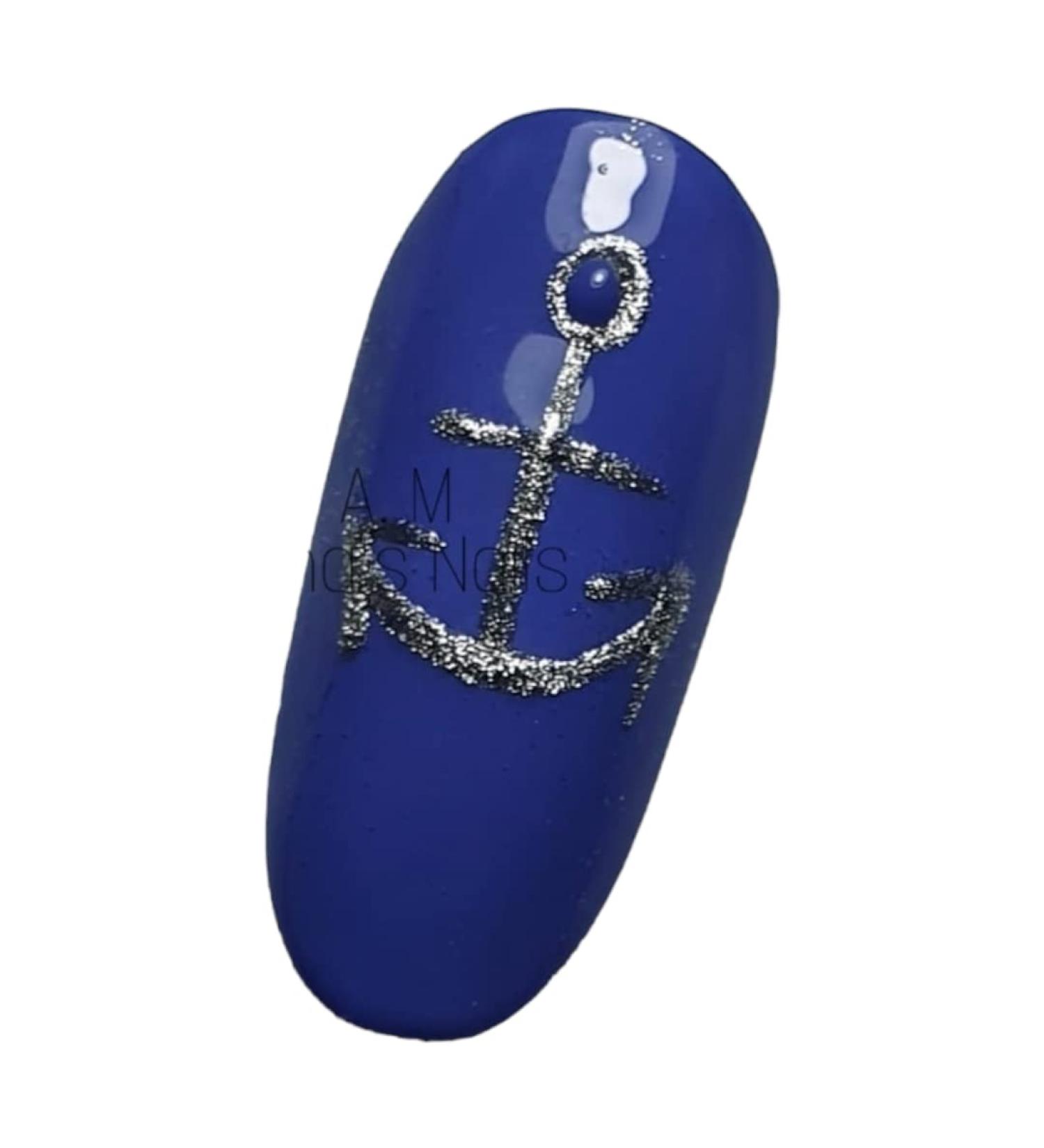 Buy High Coverage 5g Candy Fabgele UV Gel Nail Polish in Gentian Blue - Made in Germany | International Shipping Available - Buy Online on SooperMarket.com