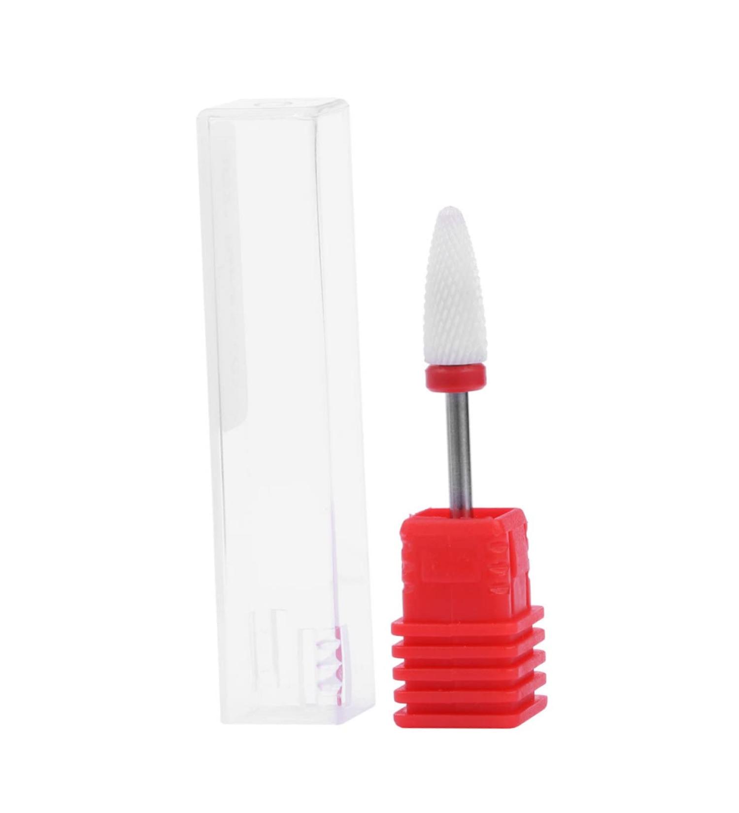 minkissy Nail Accessories Nail Tools Electrical Tools Electric Tool Nails Drill Bits Power Tools Nail Drill Bits Manicure Grinding Head medium Red - Buy Online on SooperMarket.com