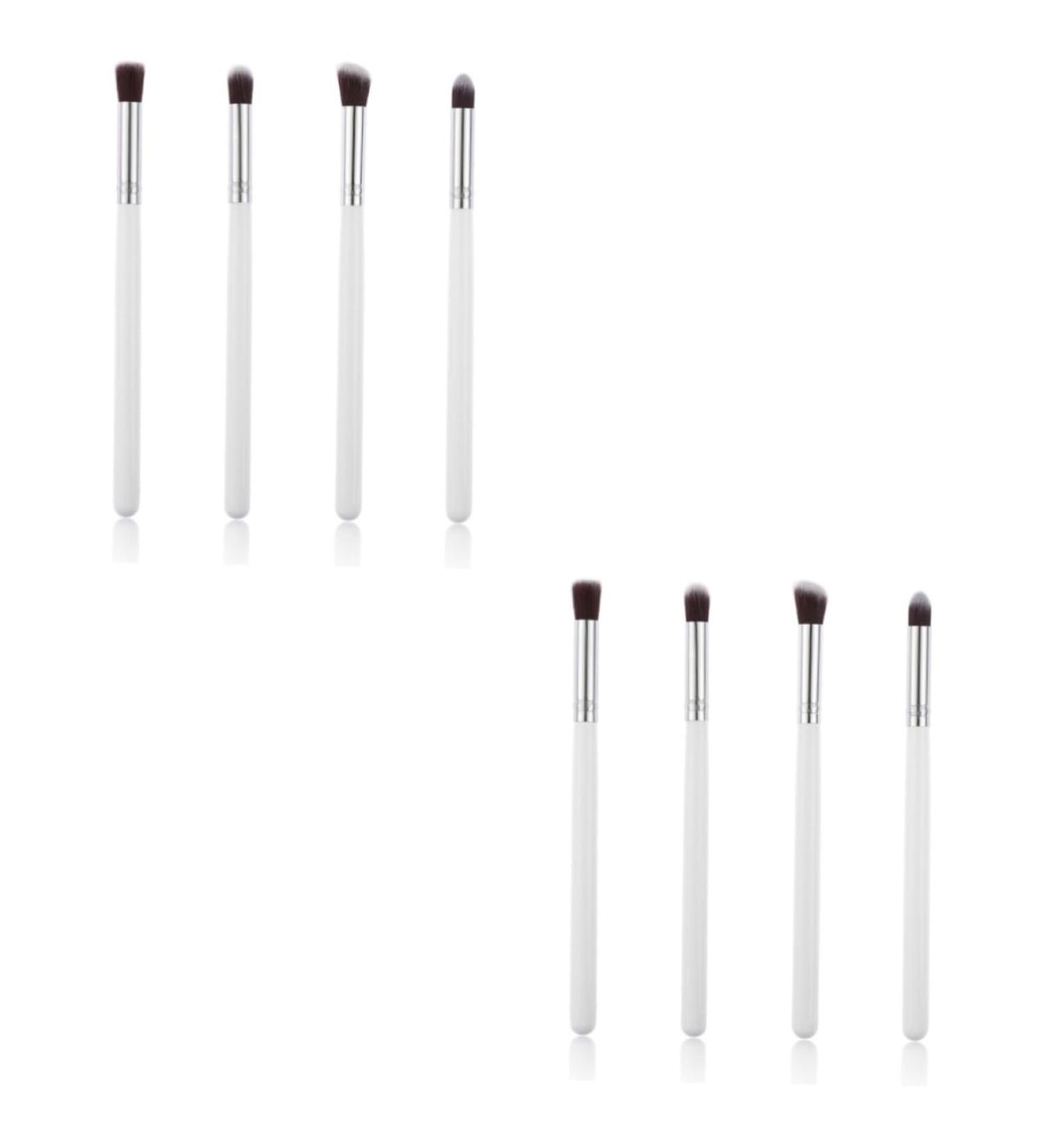 Healeved 8 Pcs Eye Make-up Brush Kit Face Brush Electric Brush Blush Brush Pencil Brush White - Buy Online on SooperMarket.com