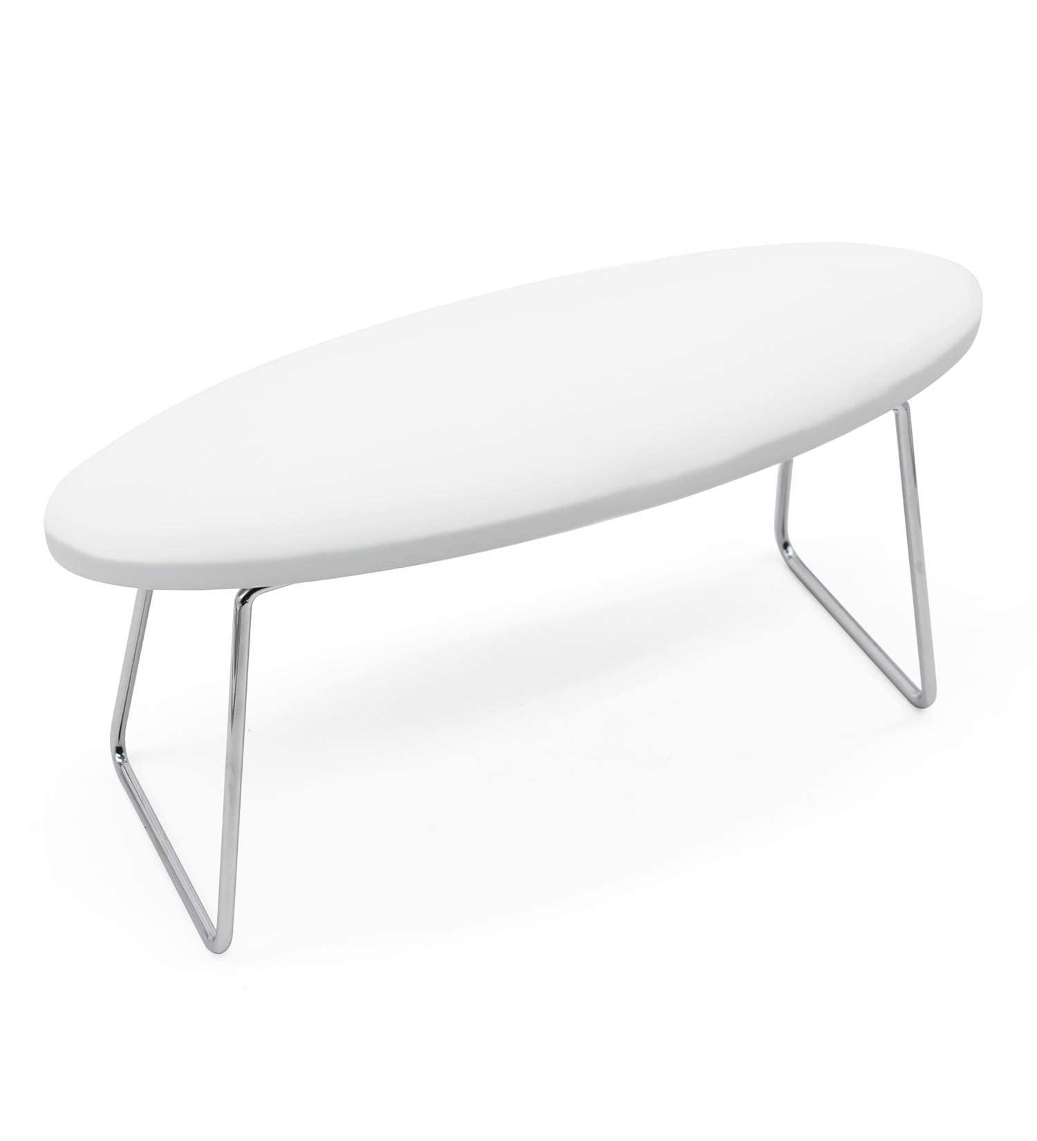 Nail Arm Rest - Professional Microfiber Leather Manicure Hand Cushion Stand in White - Buy Online on SooperMarket.com