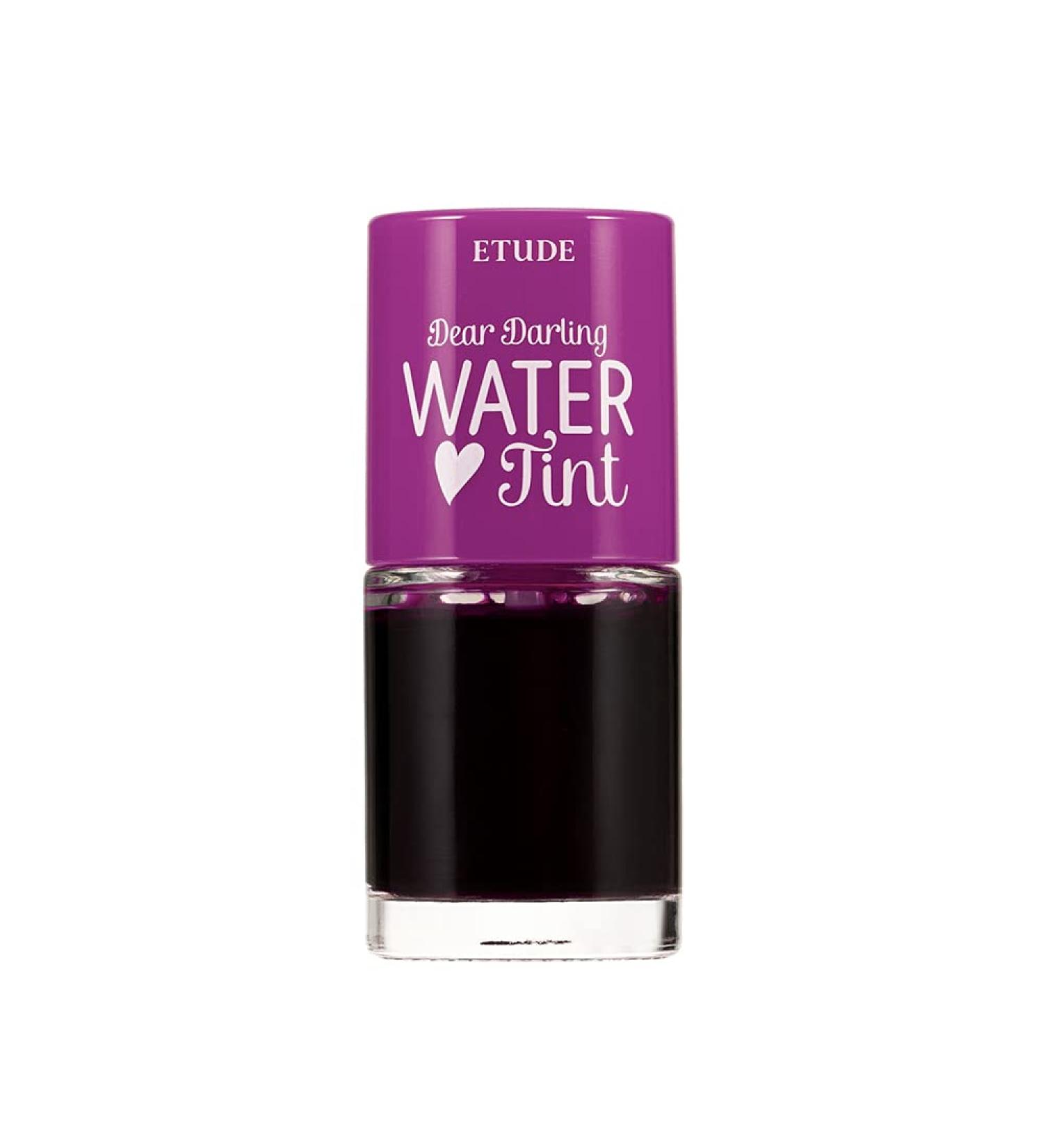 ETUDE Dear Darling Water Tint 5 Grape Ade - Vivid Color Lip Stain | Moisturizing & Non-sticky Finish | Smudge-proof Lightweight K-beauty Tint - Buy Online on SooperMarket.com