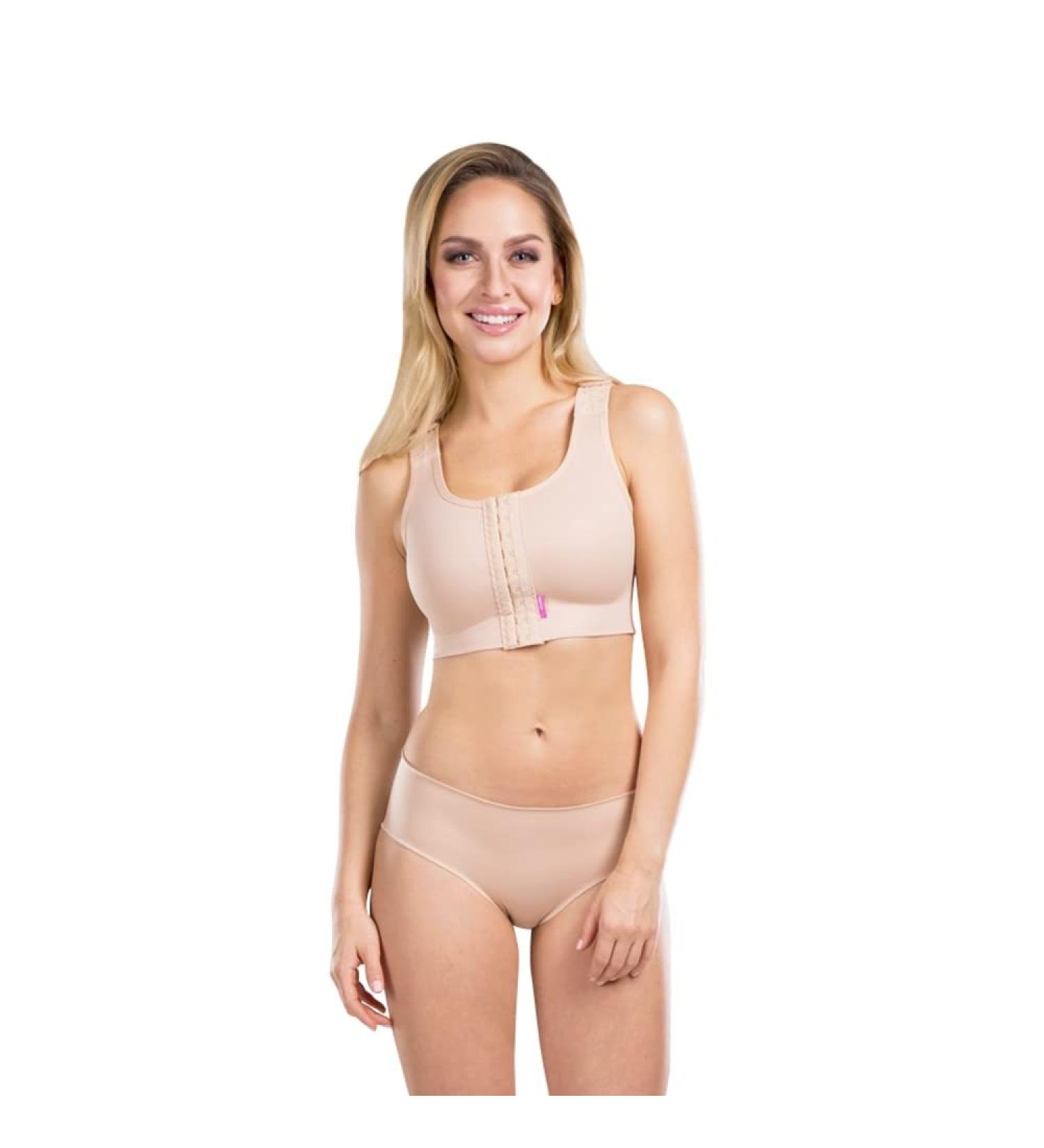 LIPOELASTIC PI Plus Black Post-Operative Compression Bra - XS | International Shipping Available - Buy Online on SooperMarket.com