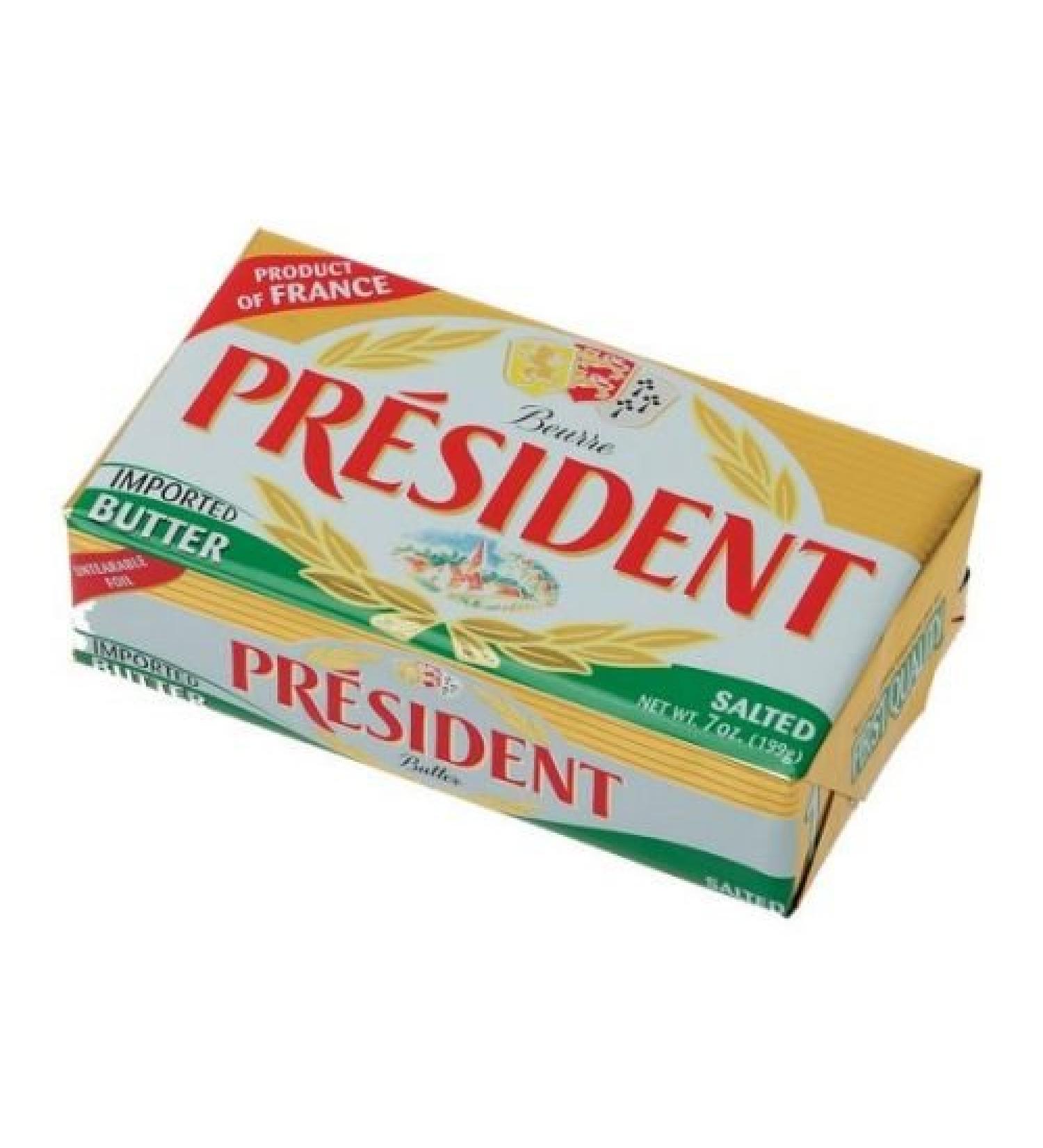 President Salted Butter, 7 Ounce -- 20 per case.