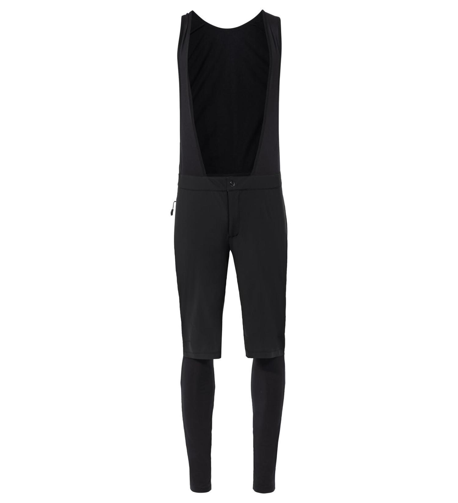 VAUDE Men's Kuro Warm Hybrid Bib Tights - M Black | Premium Comfort & Performance for All Seasons - International Shipping Available - Buy Online on SooperMarket.com