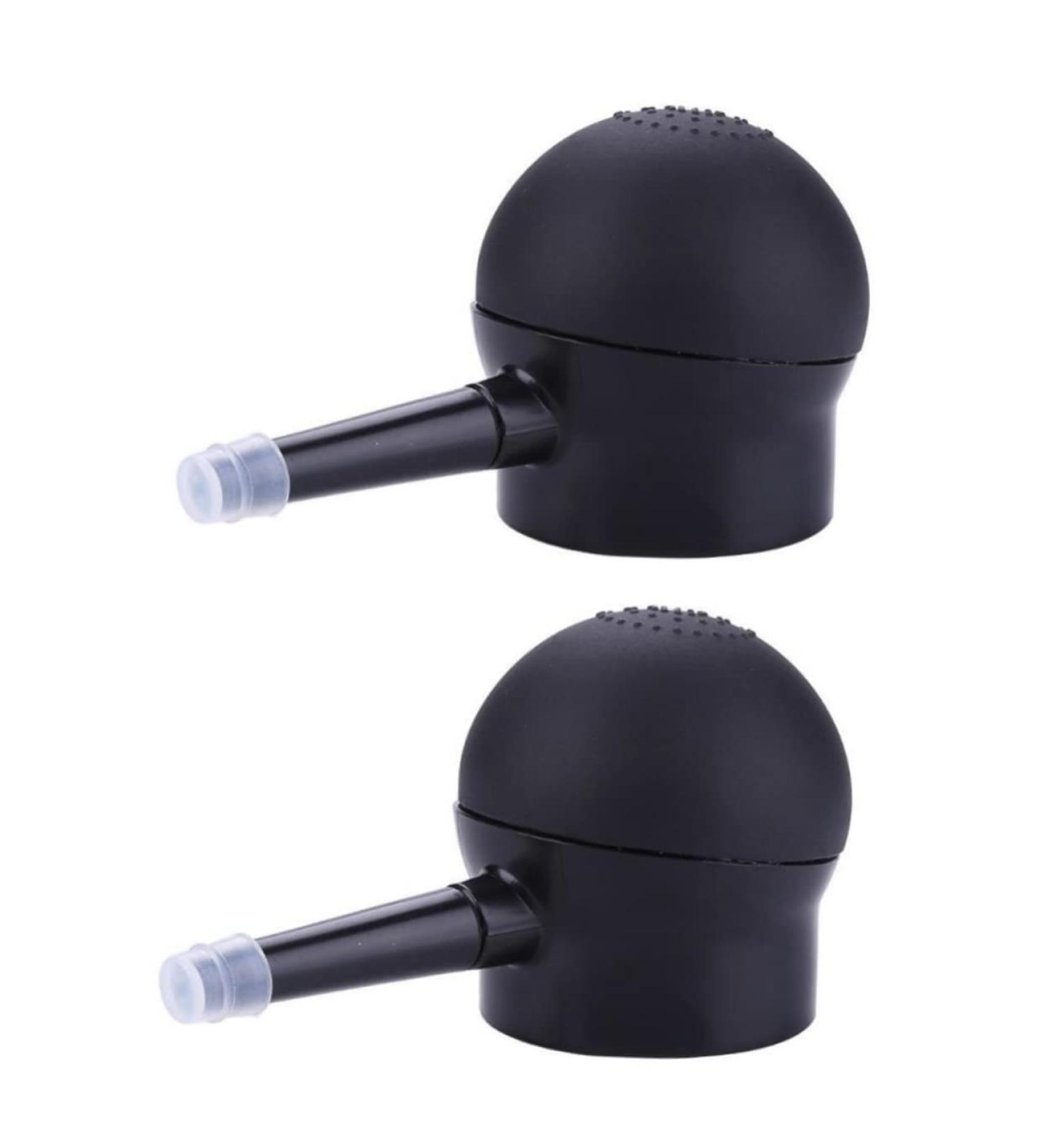 Amosfun 2 Pcs Silicone Nozzle Spray Bottle for Hair Fiber Sprayer Salon Supplies Cosmetic Baking Powder - Buy Online on SooperMarket.com