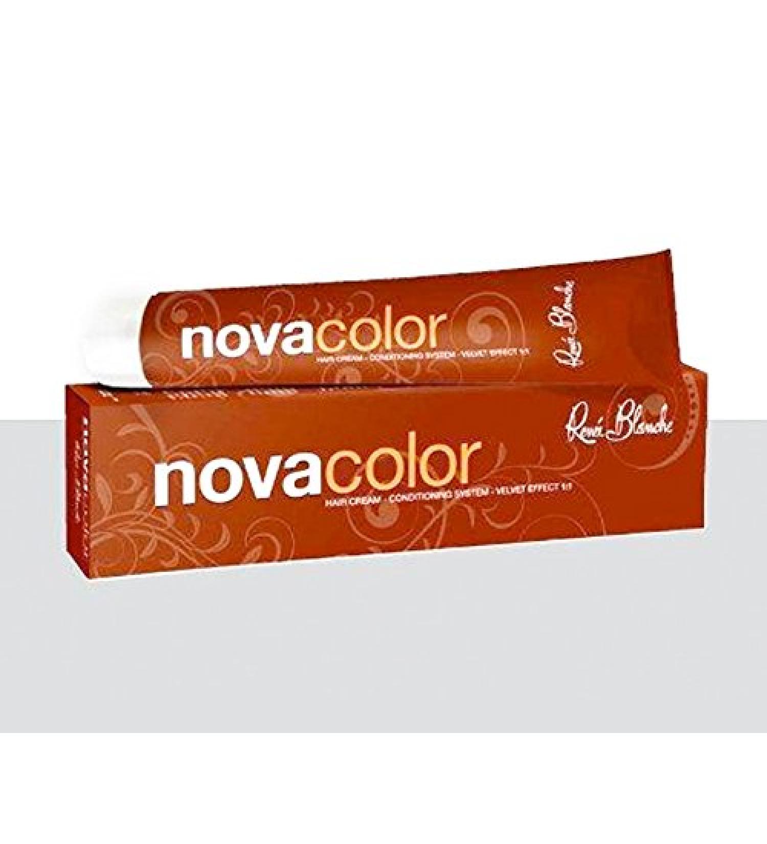 Hair Dye Professional Nova White Color Dark Blonde Ash
