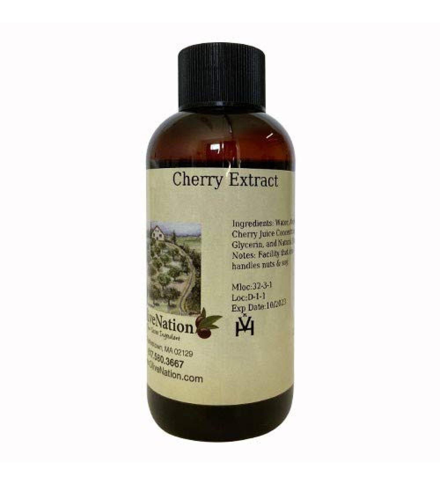 OliveNation Pure Cherry Extract 4 oz. 4 Ounce (Pack of 1) - Buy Online on SooperMarket.com