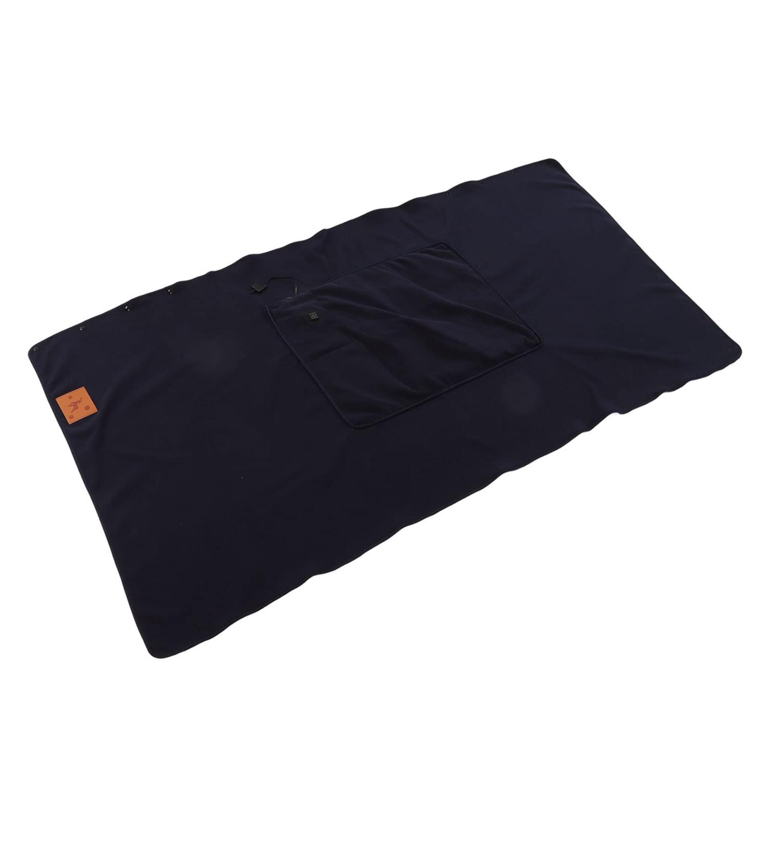 Hztyyier USB Heated Warm Scarf - Quick Heating Flexible Use 3-Stage Temperature Adjustment Cozy Polyester Fabric - Ideal Electric Warm Bed Scarf for Travel (Navy Blue) - Buy Online on SooperMarket.com