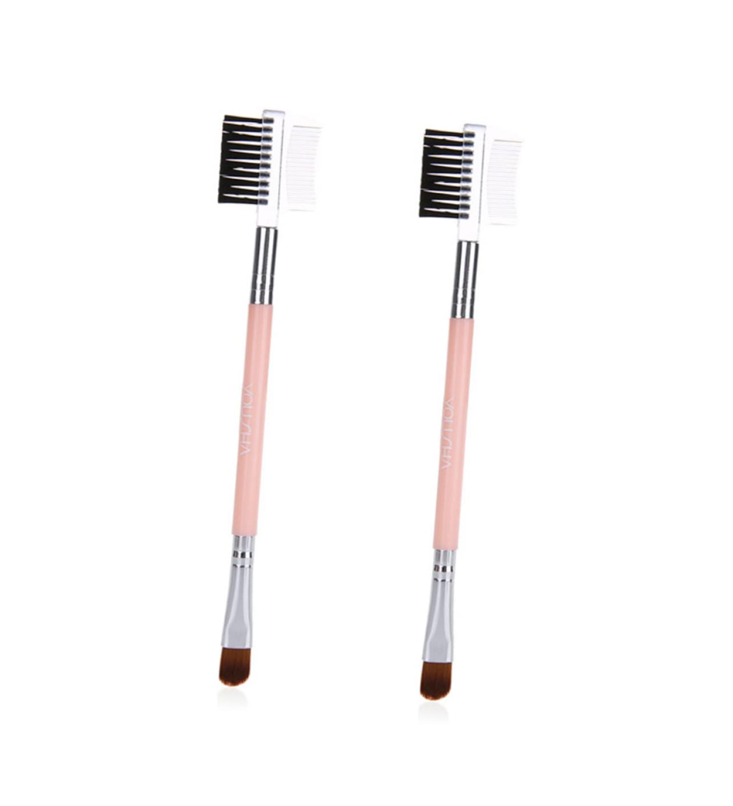 Buy NOLITOY Double-Headed Eyeshadow Brush - Dual-Sided Makeup Brush for Eyes & Concealer | Perfect for Women | International Shipping Available - Buy Online on SooperMarket.com