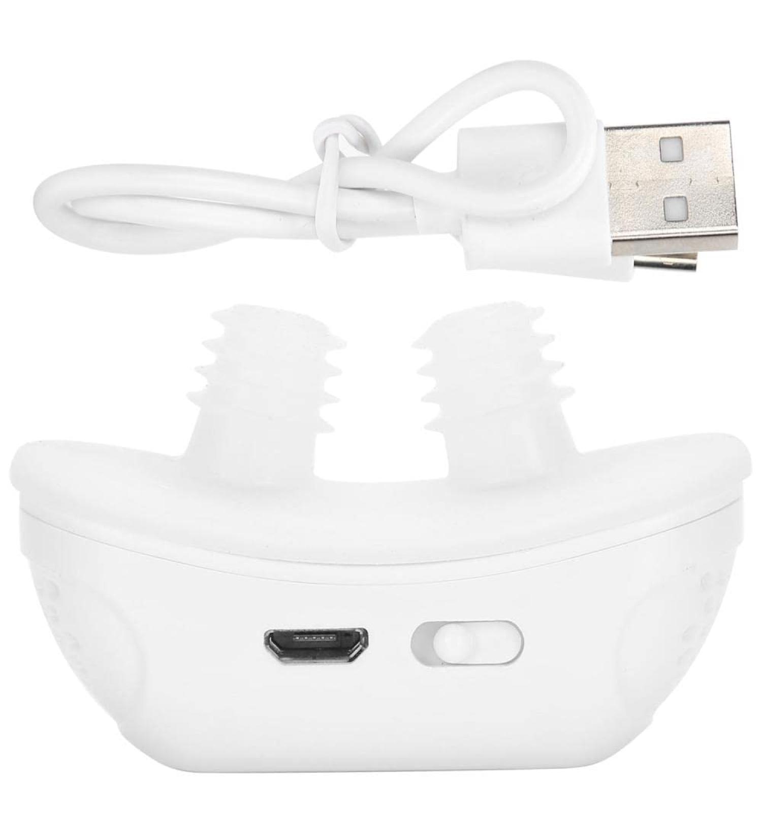 USB-Powered Anti-Snoring Device for Men and Women - Stop Snoring and Improve Sleep with Gentle Muscle Stimulation - Buy Online on SooperMarket.com