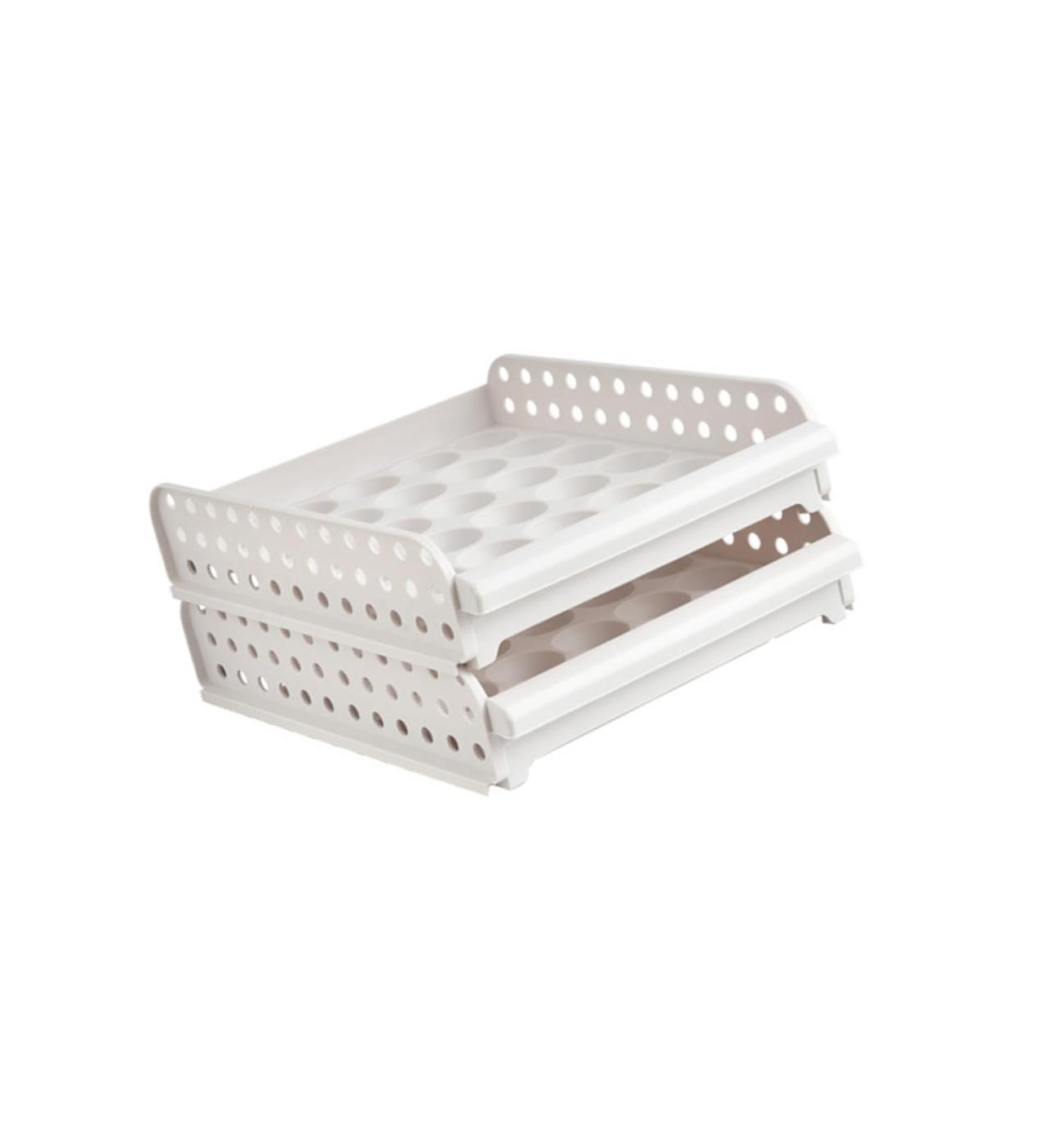OSALADI Box 30 Fridge Eggs Drawer Containers for Food Egg Container Refrigerator Anti-collision At Home As Shown 33X26.5X14.3cm - Buy Online on SooperMarket.com