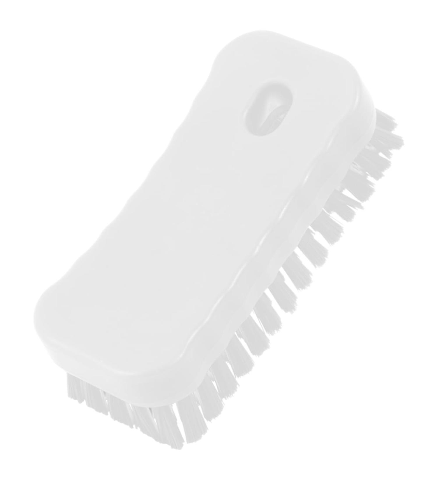 Mikinona Nail Brush Cleaning Scrubber Manicure Fingernail Scrubber Fingernail Clean Fingernail Scrubber Brush Nail Manicure Brush Foot Scrub Brush Handle White Small Brush Polyester - Buy Online on SooperMarket.com