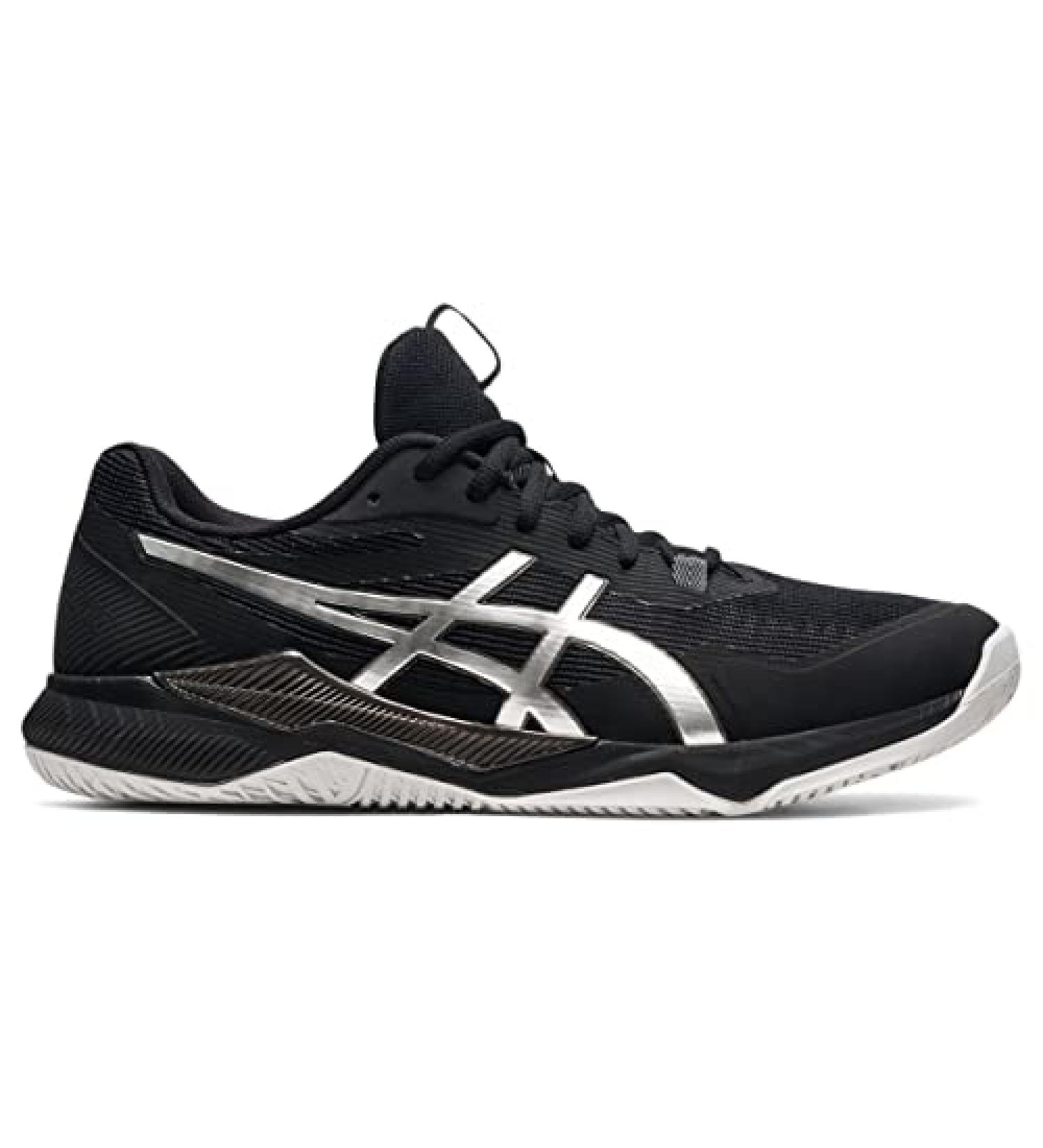 ASICS Men's Gel-Tactic 2 Volleyball Shoes - Black/Pure Silver - Size 7 - Buy Online on SooperMarket.com