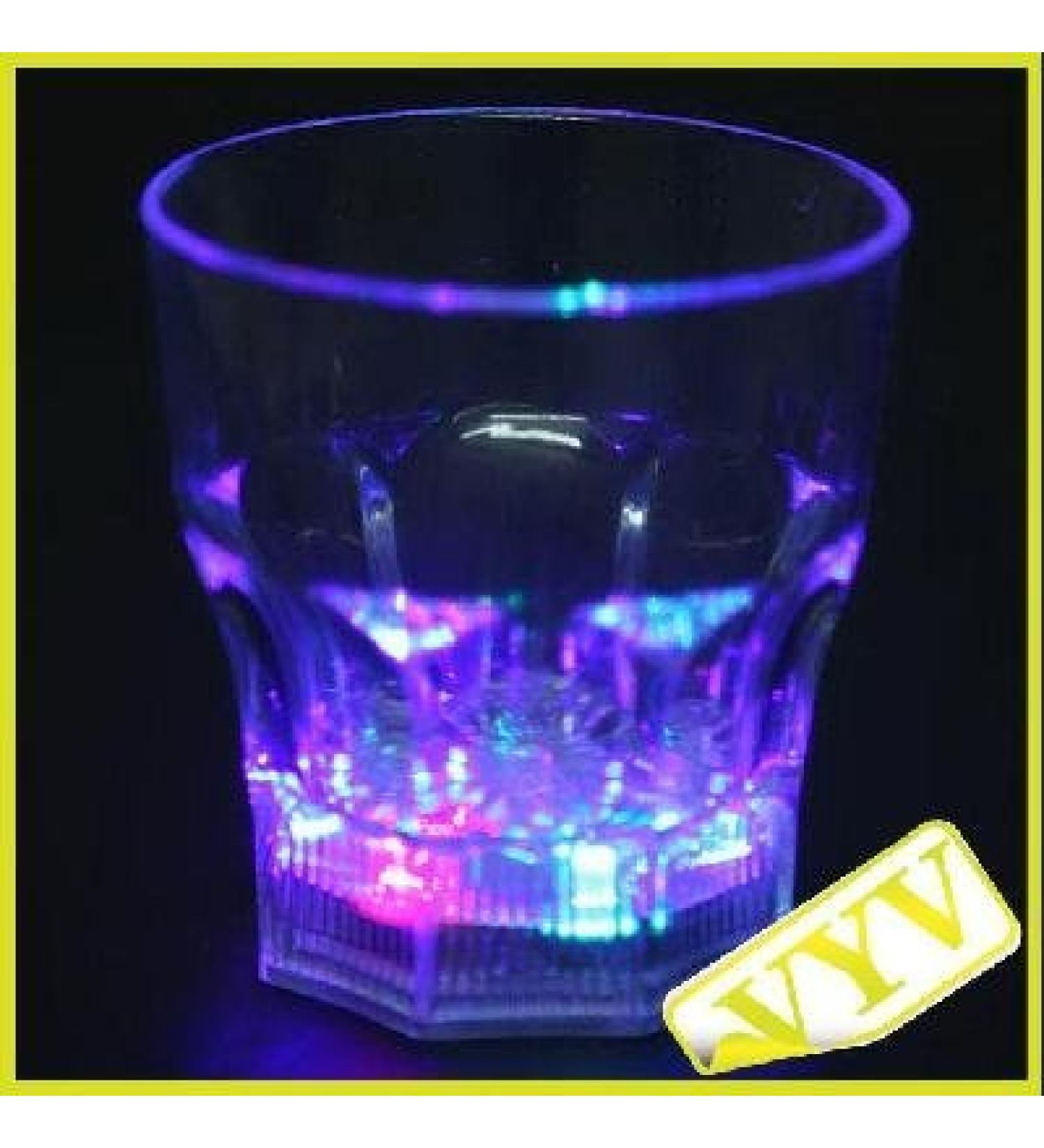 Flashing Panda 8 oz LED Light-Up Flashing Rocks/Whiskey Glass - Buy Online on SooperMarket.com