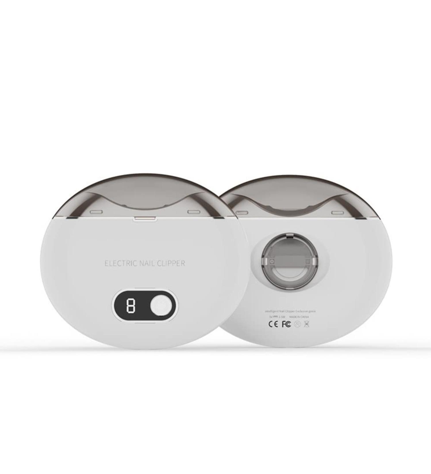 Dasertoe 1Set Trimmer Nail Cutter Manicure Electric Nail Grinder with Light for Baby Adult Care White - Buy Online on SooperMarket.com