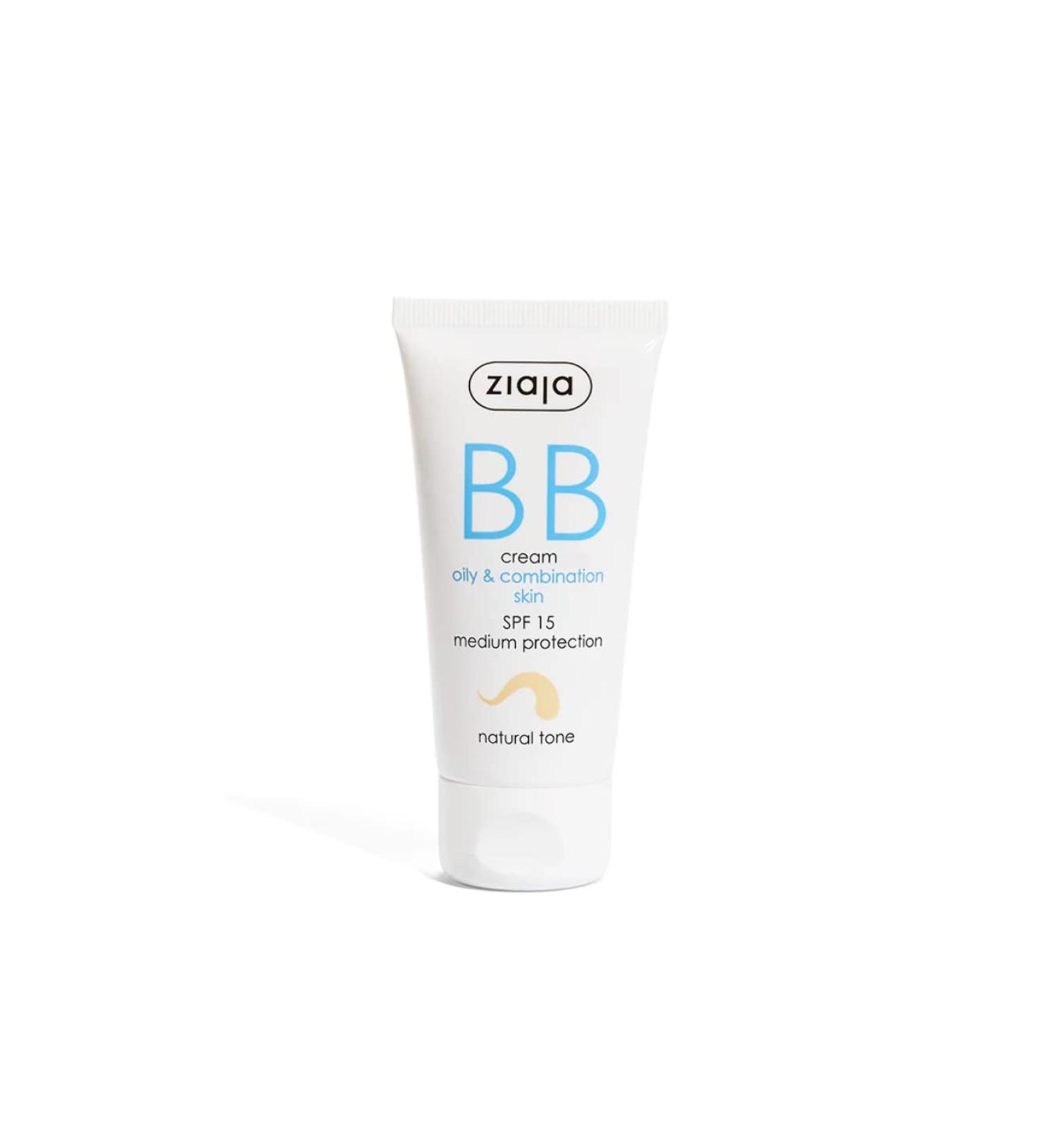 Ziaja Bb Cream For Oily & Combination Skin - Natural Tone 50 Ml