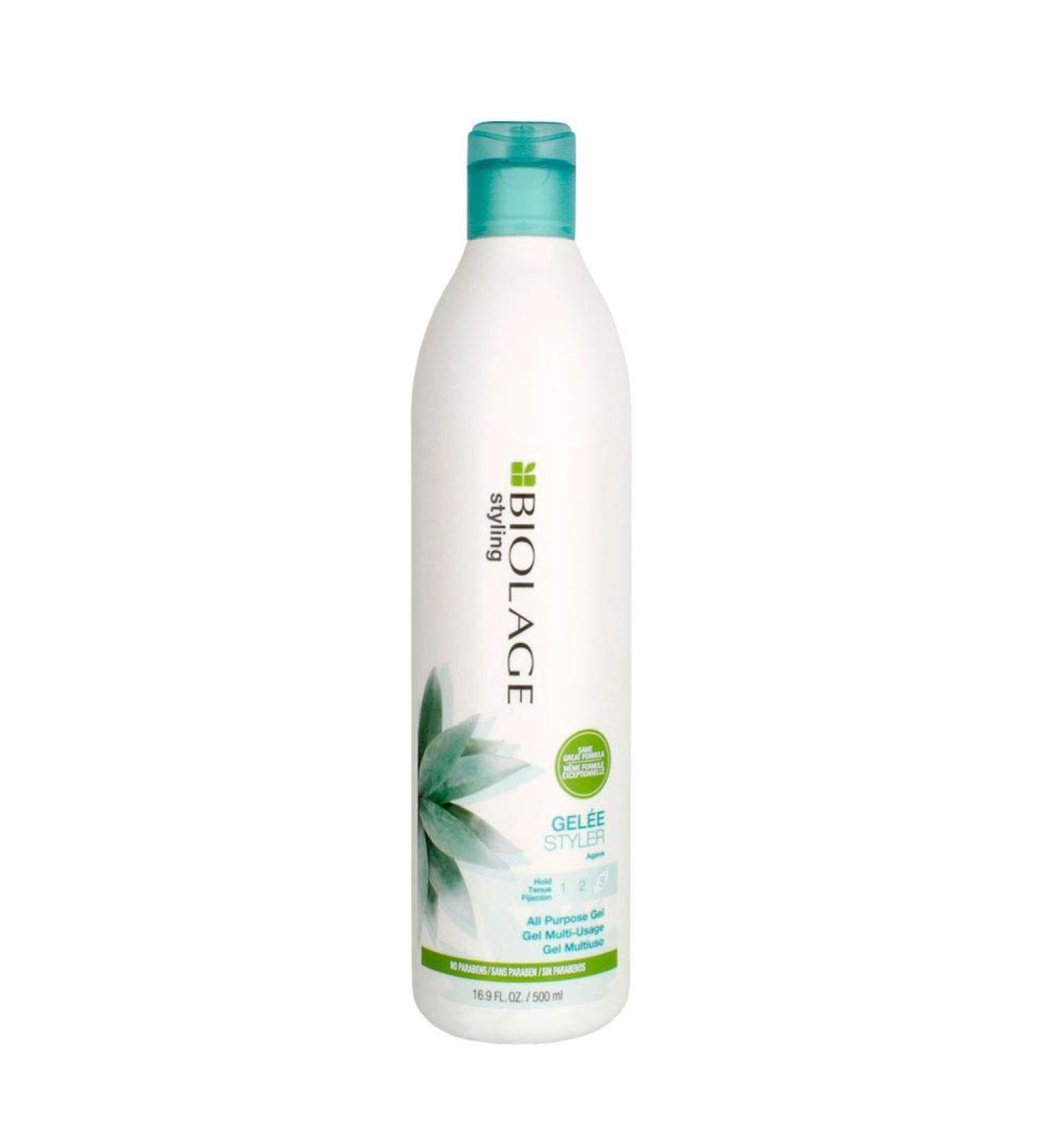 BIOLAGE Styling Gele | Firm Hold for Body, Shine & Control | All Hair Types | Paraben-Free, Vegan | 16.9 Fl Oz - Buy Online on SooperMarket.com