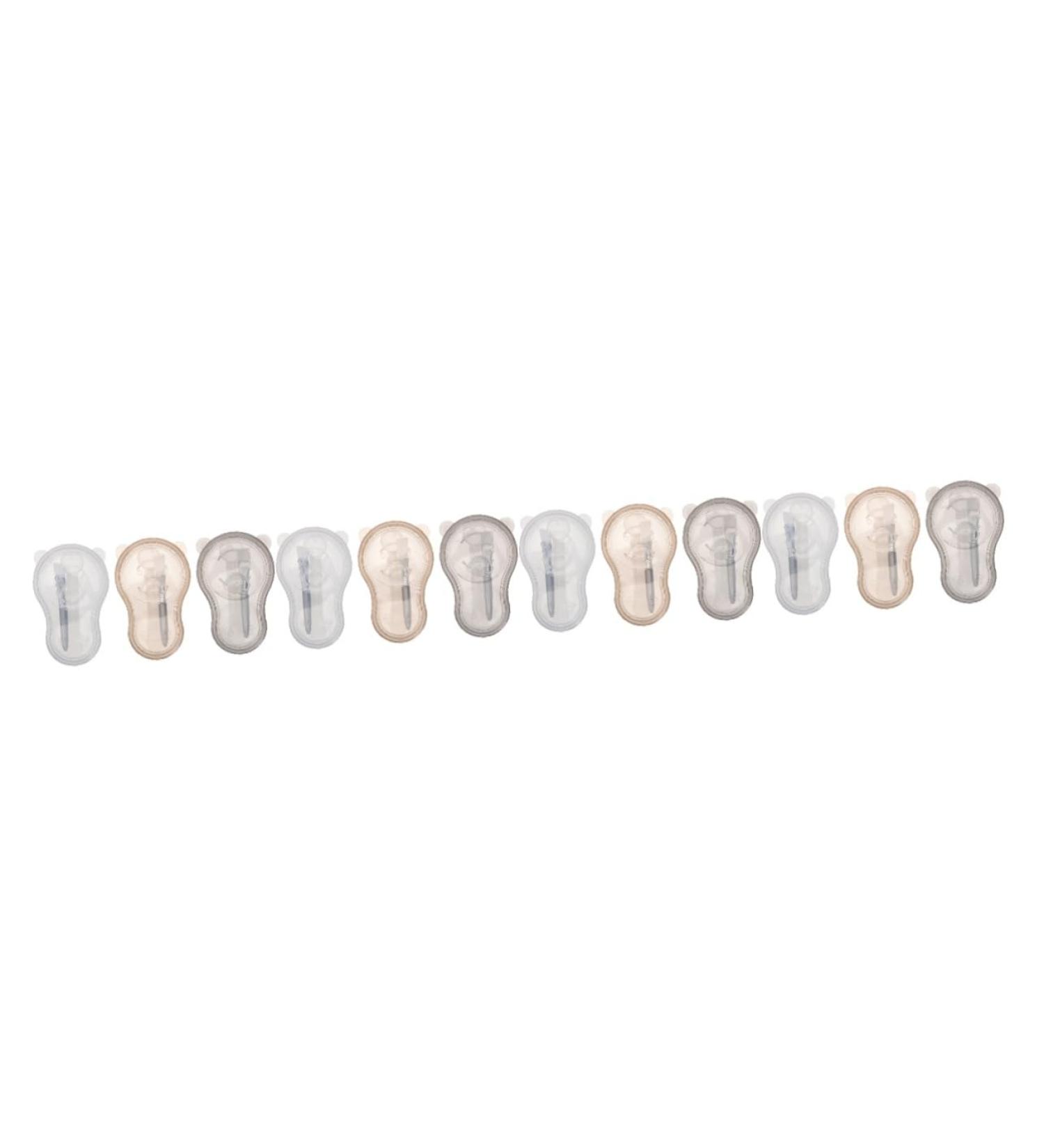 minkissy 12 Sets Mask Bowl Mask Brush Silicone Mixing Bowl Diy Bowl Soft Fur Pp Accessories - Buy Online on SooperMarket.com