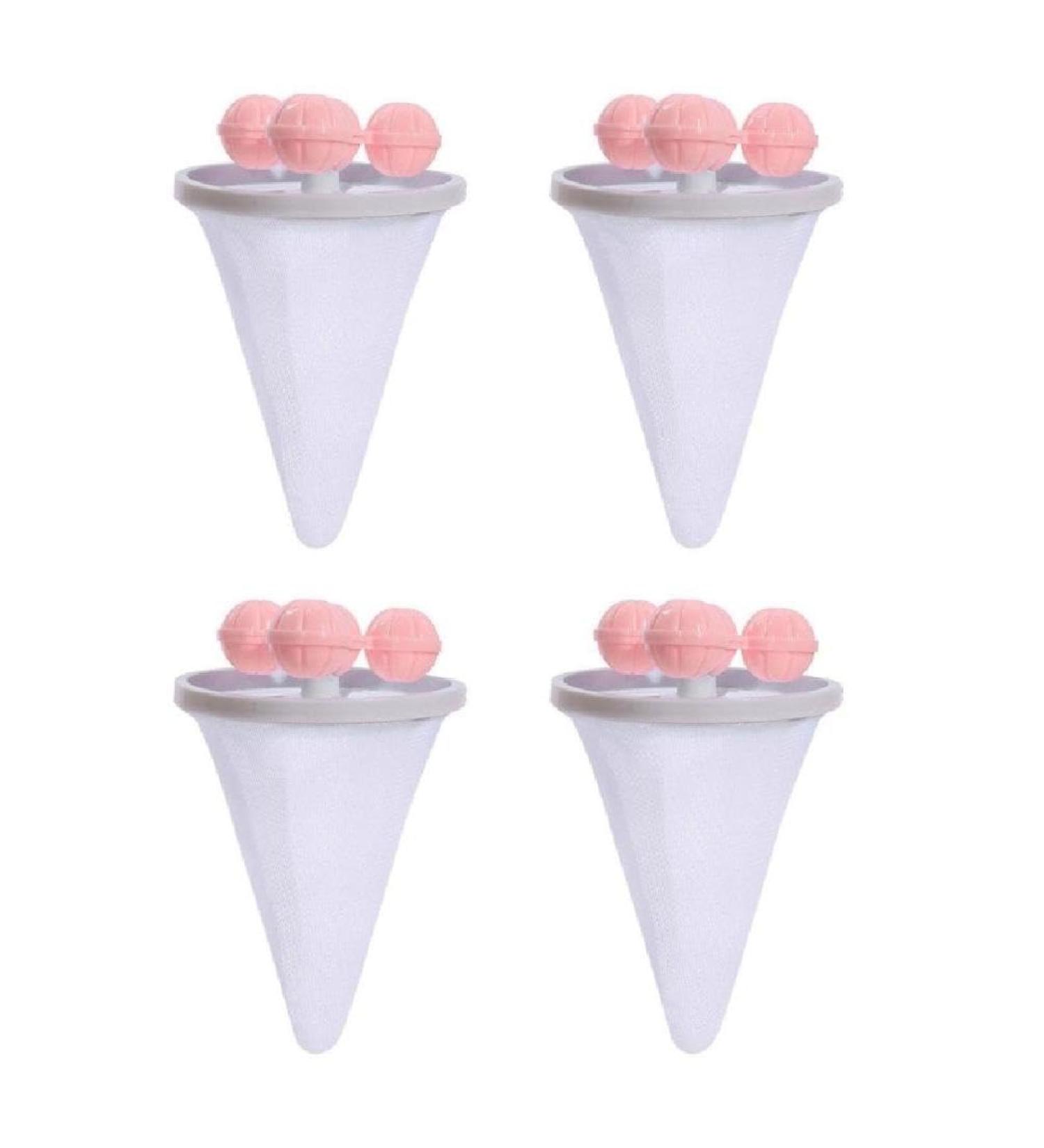4Pieces Filter Bags Pet Hair Remover Reusable Washing Machine Hair Catcher Hair Remover Filter Bag For Laundry Clothes Washing Machine Hair Filter Reusable Hair Remover Filter Bag Floating Lint Bag - Buy Online on SooperMarket.com