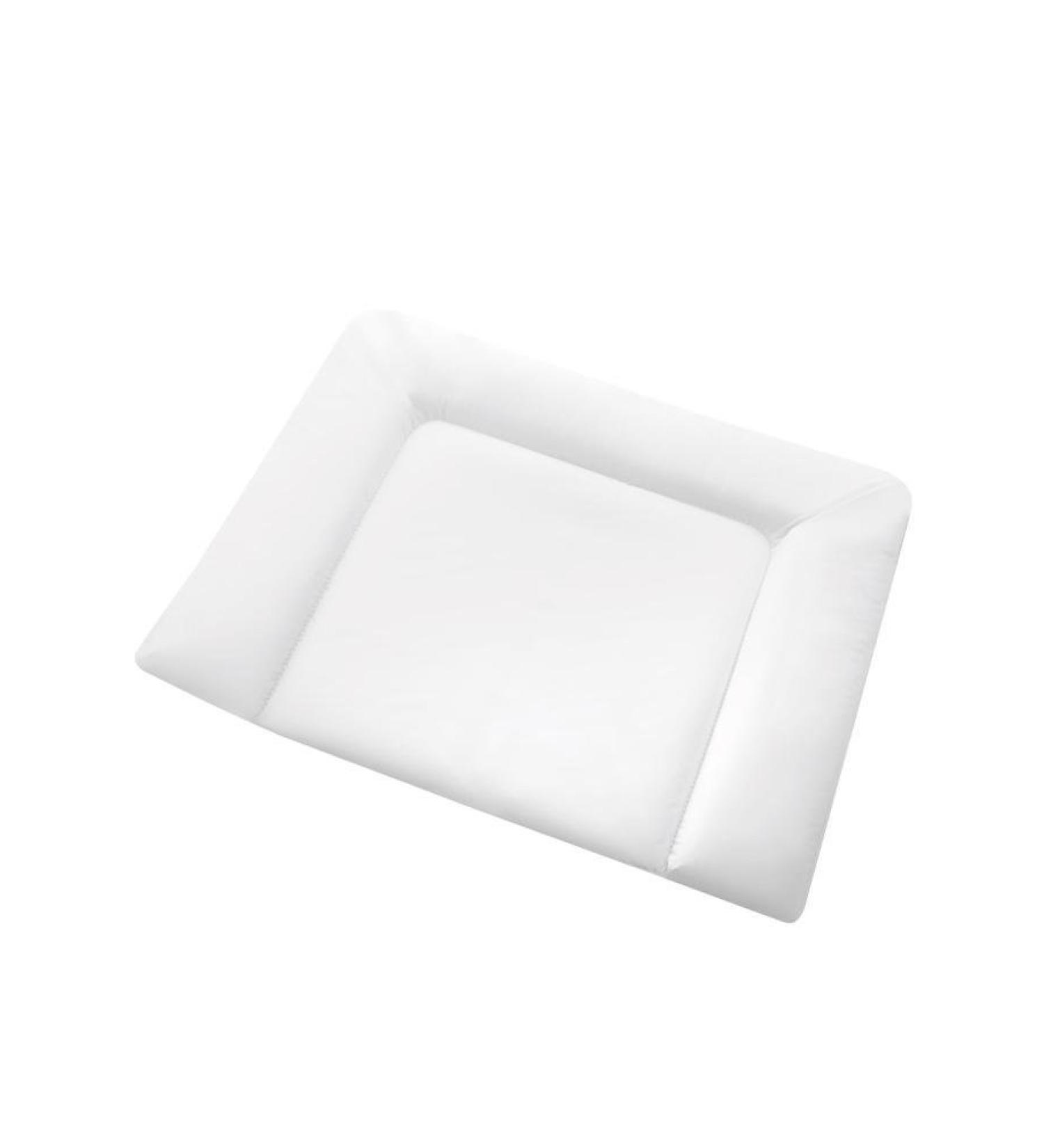 Alvi changing mat 70x85 cm cuddly plain white