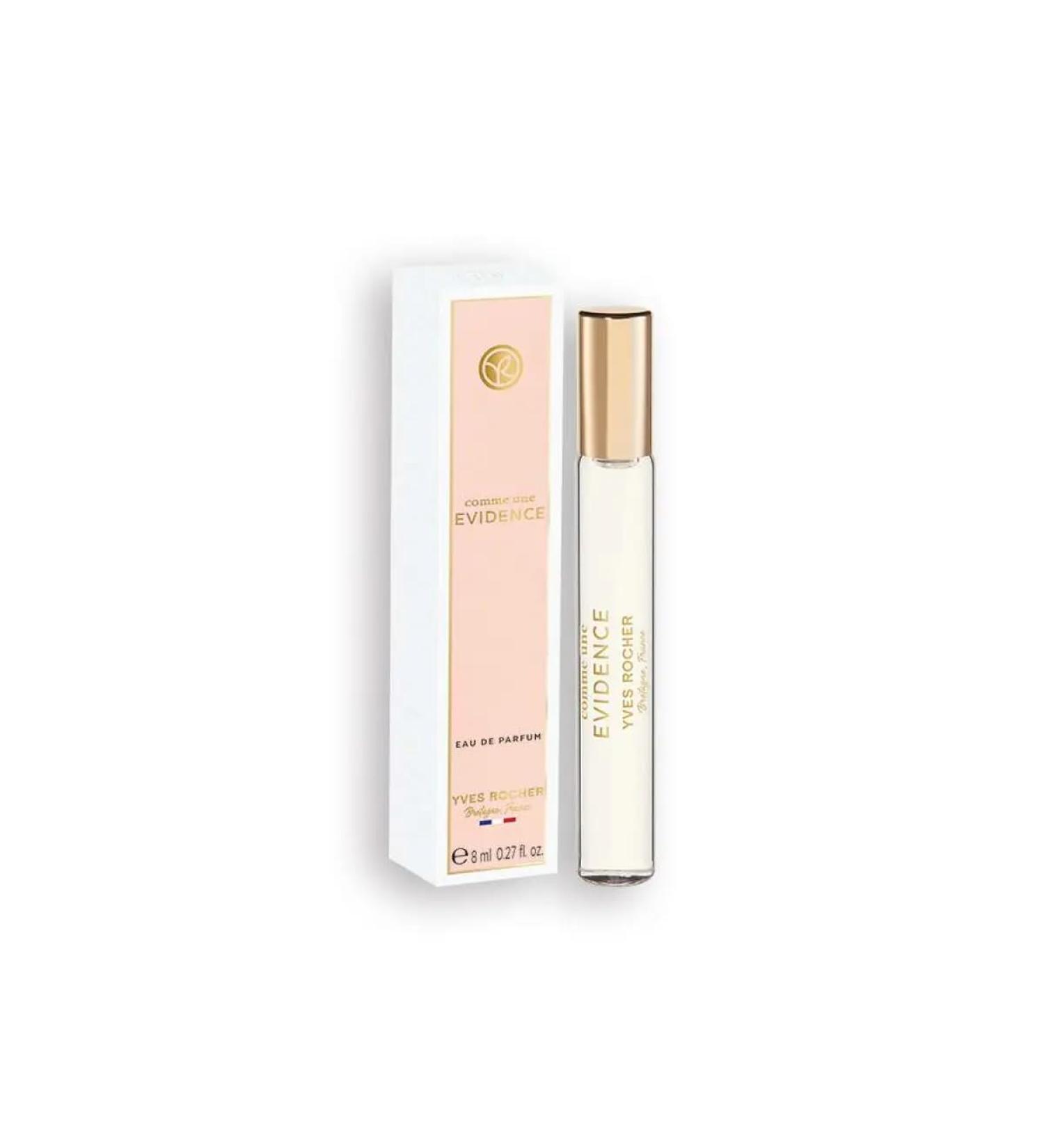 Yves Rocher Comme Une Evidence Perfume for Women Long Lasting Fragrance Travel Size Mini Sample 8 ml./0.27 fl.oz.