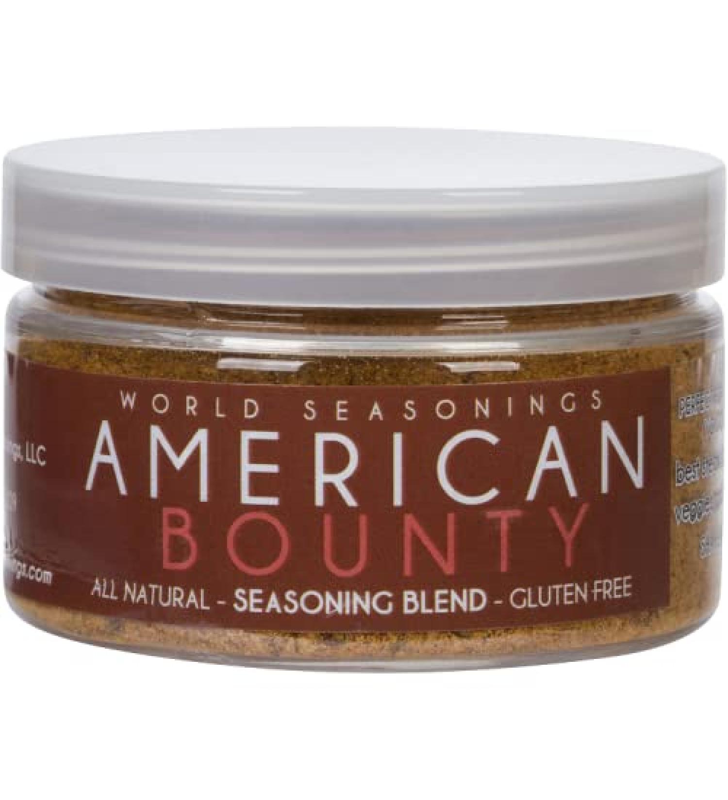 AMERICAN BOUNTY Herbs & Spices Collection - BBQ, Southwest, Steak Marinade, Rubs, Fish Seasoning, Smoker Spices - Ground Beef & Lamb Chops Seasoning - World Seasonings - 1 Pack - Buy Online on SooperMarket.com