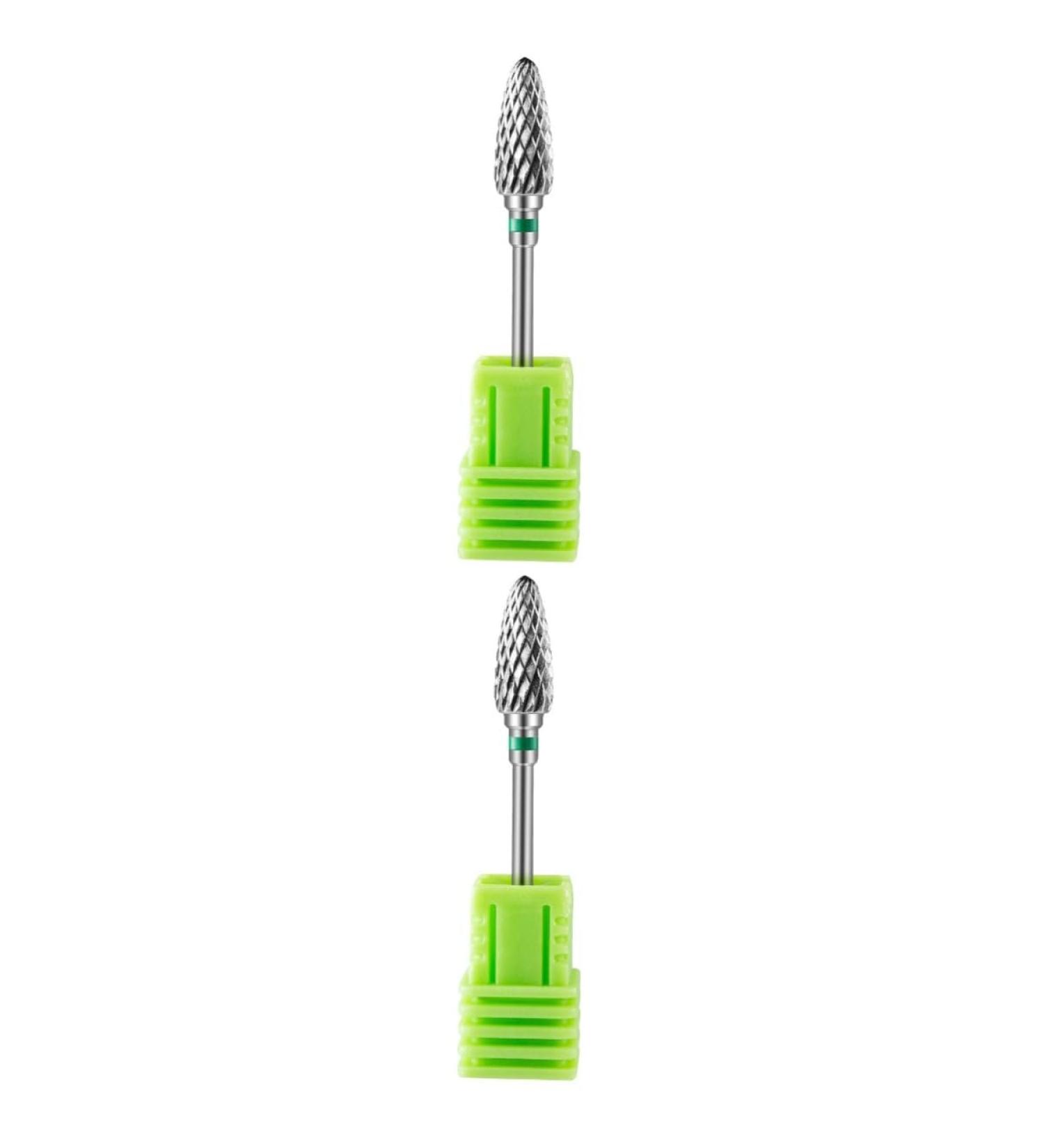 POPETPOP 2pcs Nail Polisher Tools Nail Stamping Polish Nail Polishes Drill Bits for Metal Nail Drill Tips Cuticle Hand Wisking Tool Electric Nail Art Polishing Bits Creative Nail Bits Alloy 7x1.3cmx2pcs As Shown 3x2pcs - Buy Online on SooperMarket.com