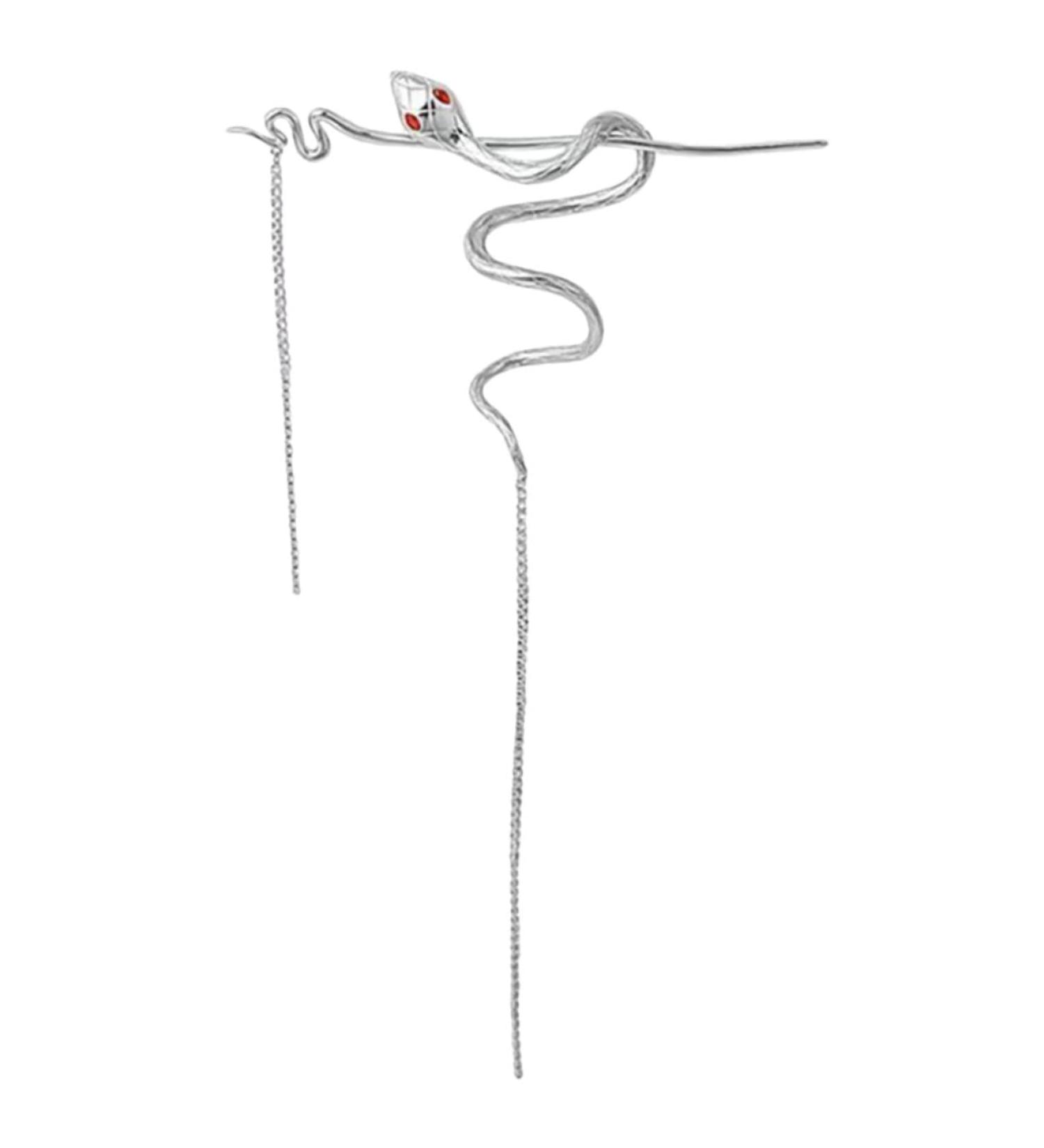 Mikinona Hair Pin Hair Fork Clip Updo Hair Accessories Snake Hair Sticks Snake Accessories For Women Hair Sticks For Bun Hair Stick China Metal Serpentine Miss - Buy Online on SooperMarket.com