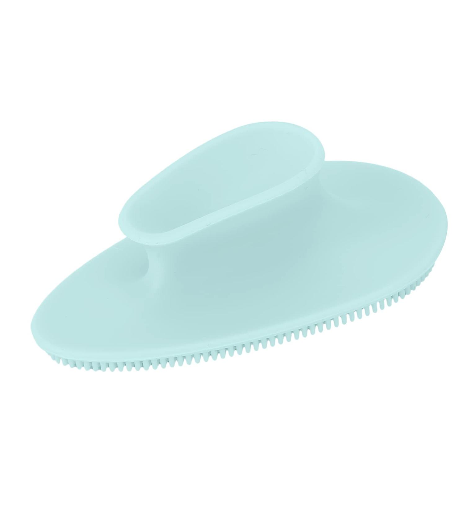 Silicone Face Brush for Deep Cleansing | Convenient Facial Cleaning Tool - Baby Shower Gift (Light Blue - Buy Online on SooperMarket.com
