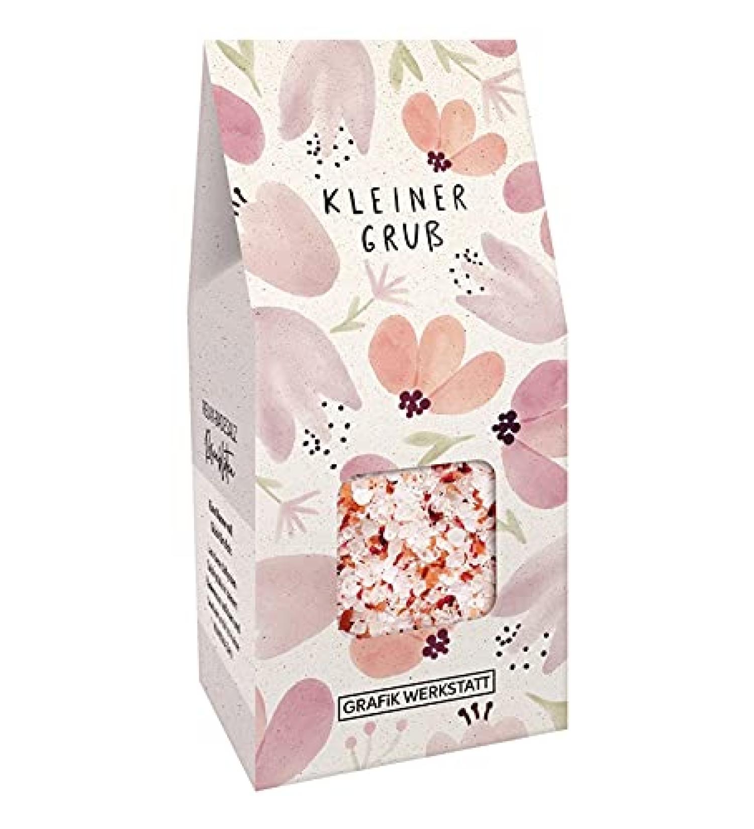 Graphic Workshop Bath Salt 200g | Rose scent | vegan | Little greeting