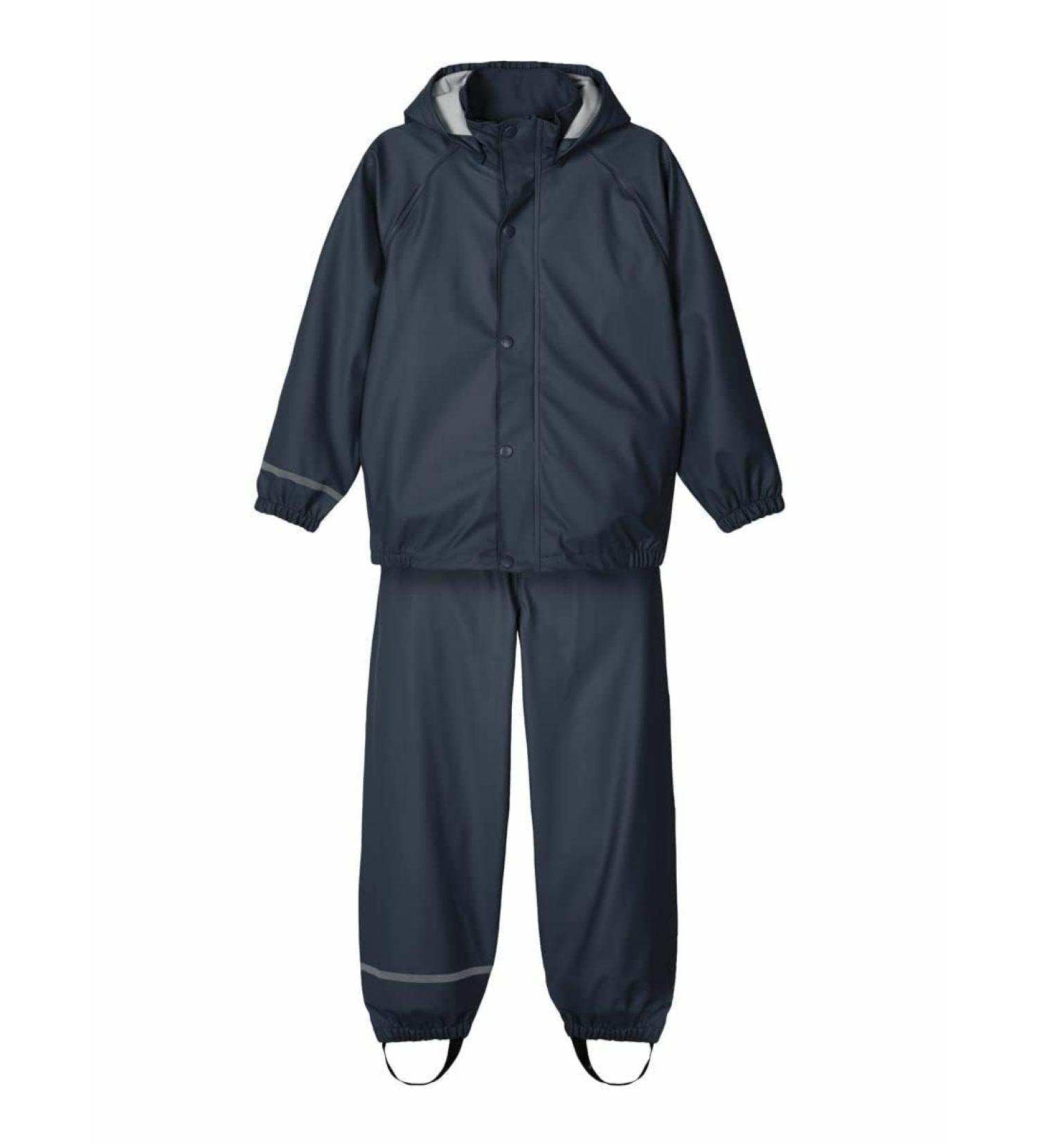 NKNDRY Unisex Baby Rain Suit 7 Years Dark Sapphire - Waterproof Rain Set for Kids - Buy Online on SooperMarket.com