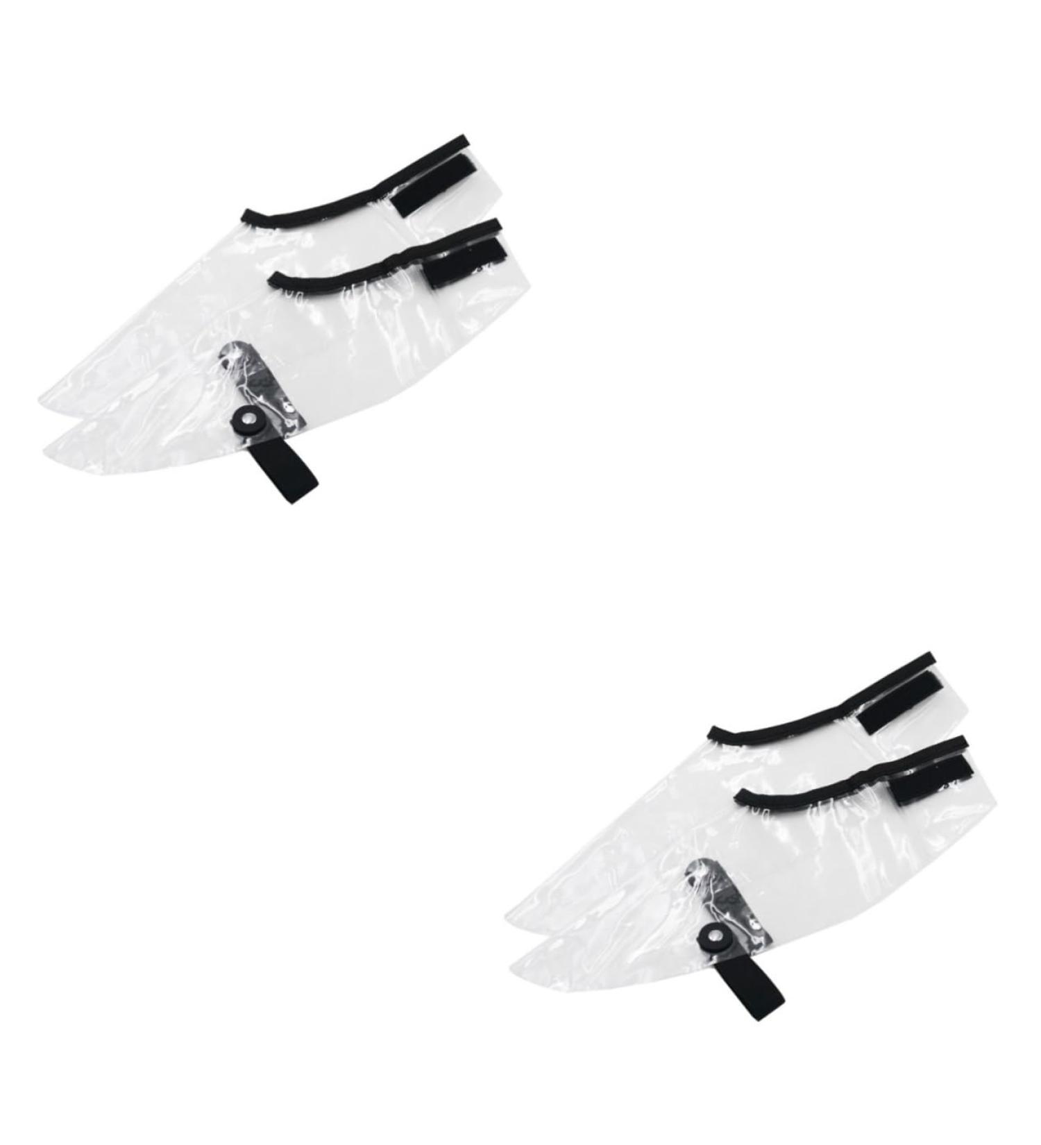 HAPINARY 2 Pairs Barber Shoe Covers Transparent Shoe Covers Salon Barber Cape Shoe Hairdressing Shoes Cover Hair Stylist Shoes Cape Haircut Shoes Protector Cloaks Capes - Buy Online on SooperMarket.com