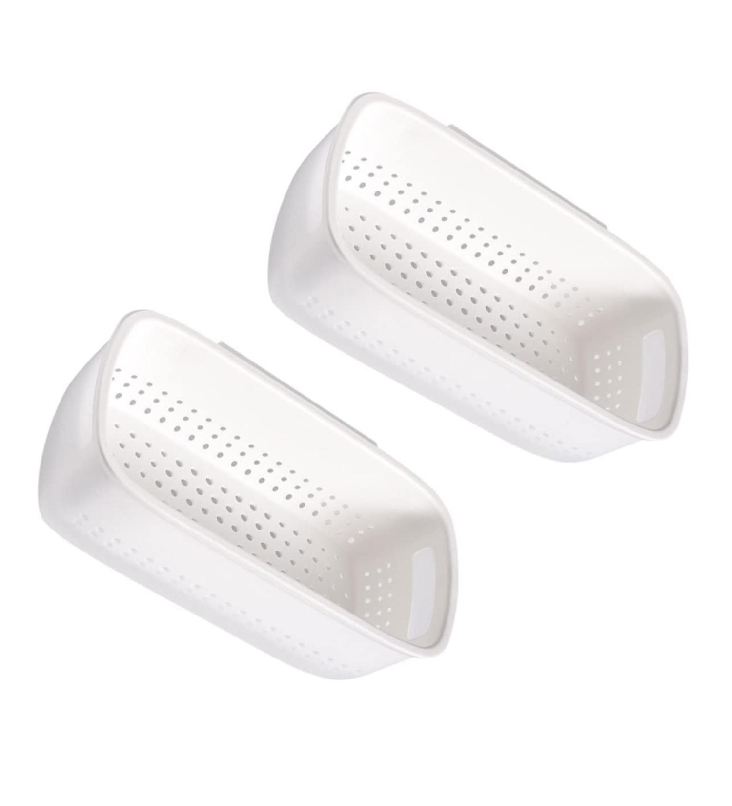 Zerodeko 2pcs Double Layer Drainer Basket Filter Basket Color Contrast - Buy Online on SooperMarket.com