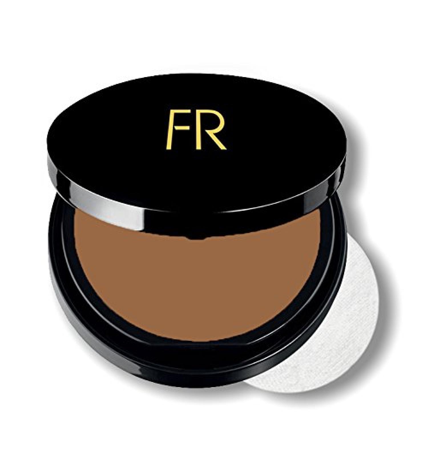 Flori Roberts Oil Blotting Pressed Powder Brown Deep - 31035 | Mattifying Formula - Buy Online on SooperMarket.com