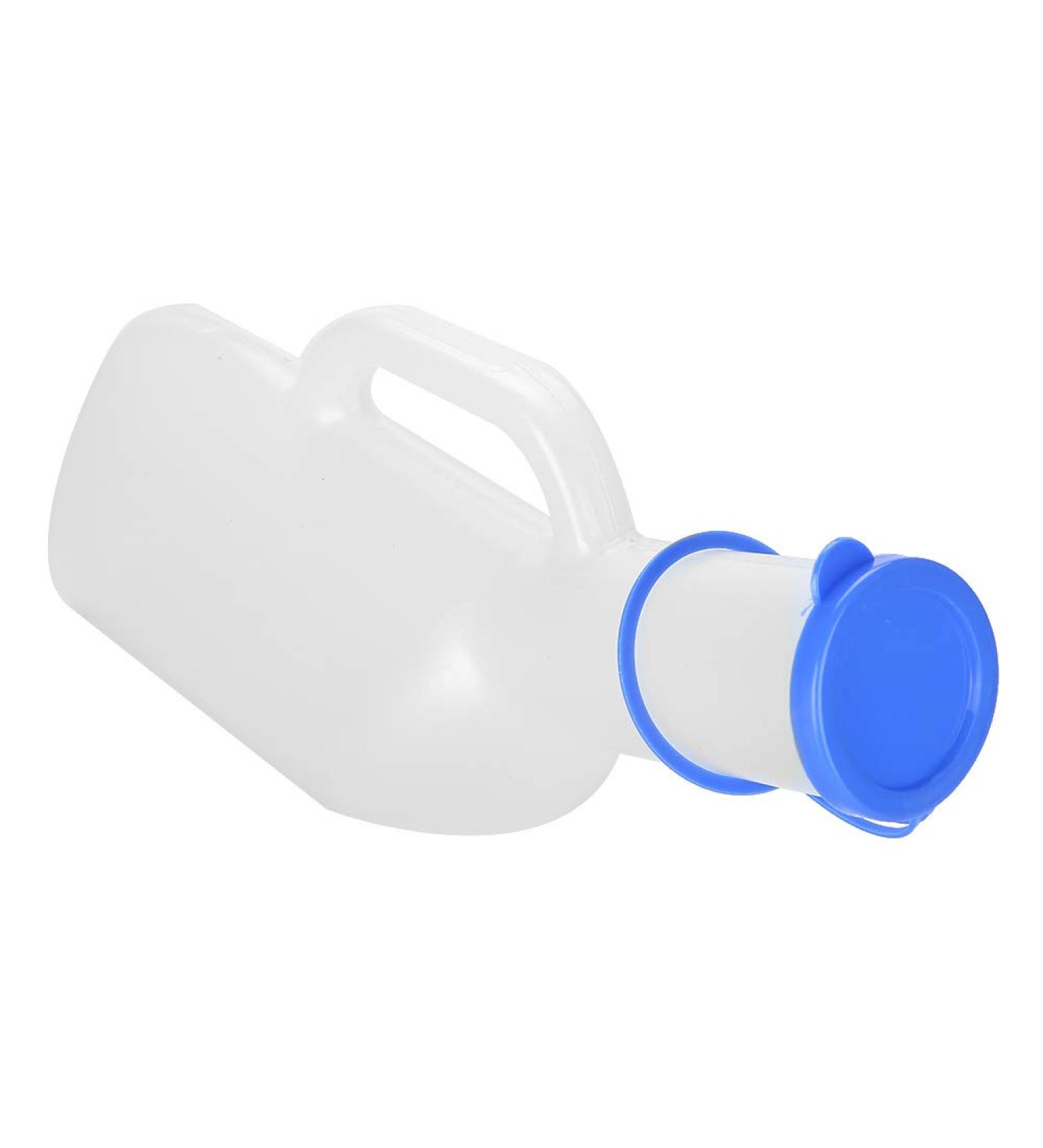 Movable Portable Urine Bottle Transparent Plastic Urine Collector for Kids with Handle Large Capacity for Men - Buy Online on SooperMarket.com