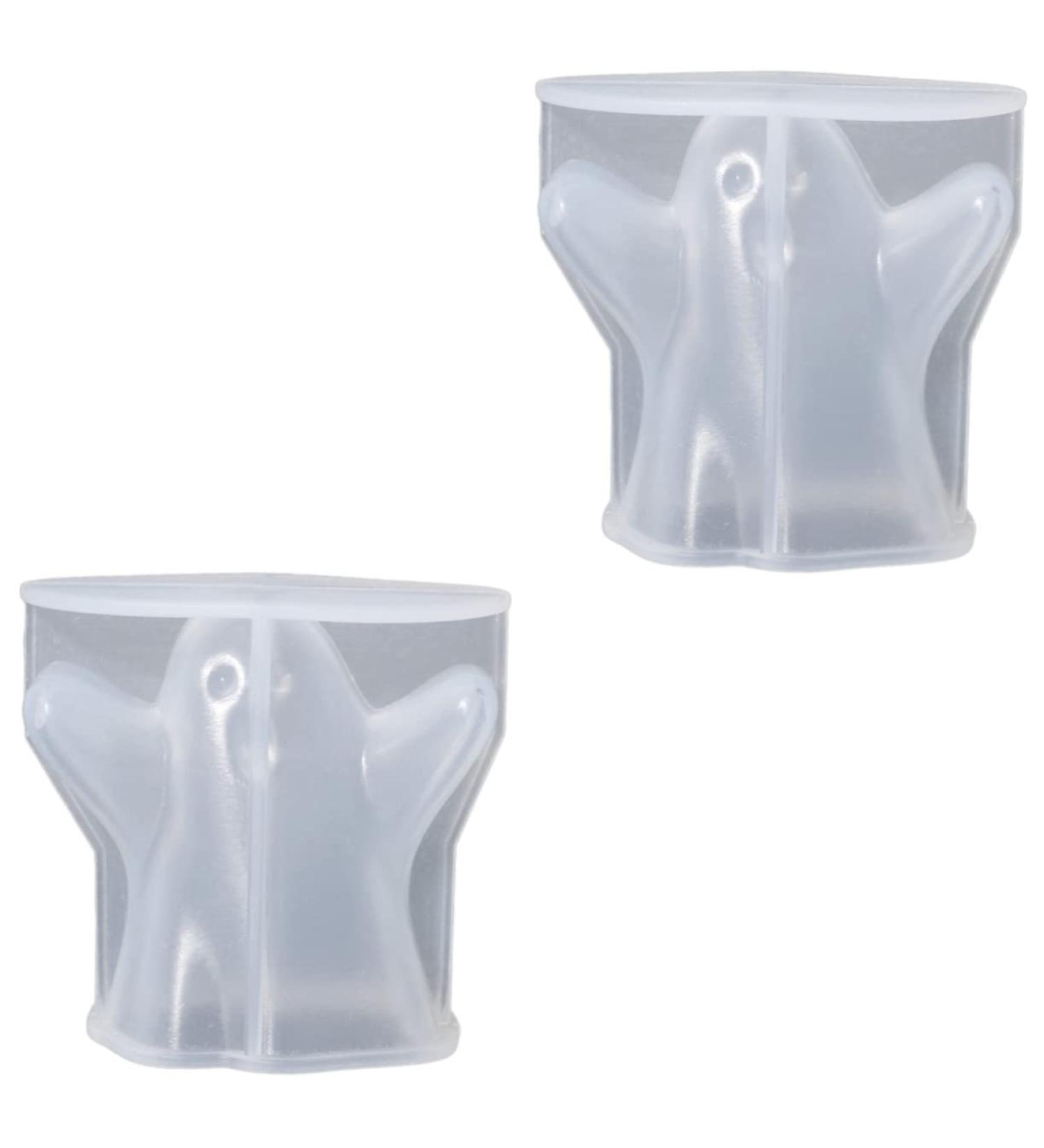 ABOOFAN 2pcs Ghost Silicone Mold Ice Maker Machine Candle Wax for Candle Making Silicone Ice Maker Cake Puck - Buy Online on SooperMarket.com