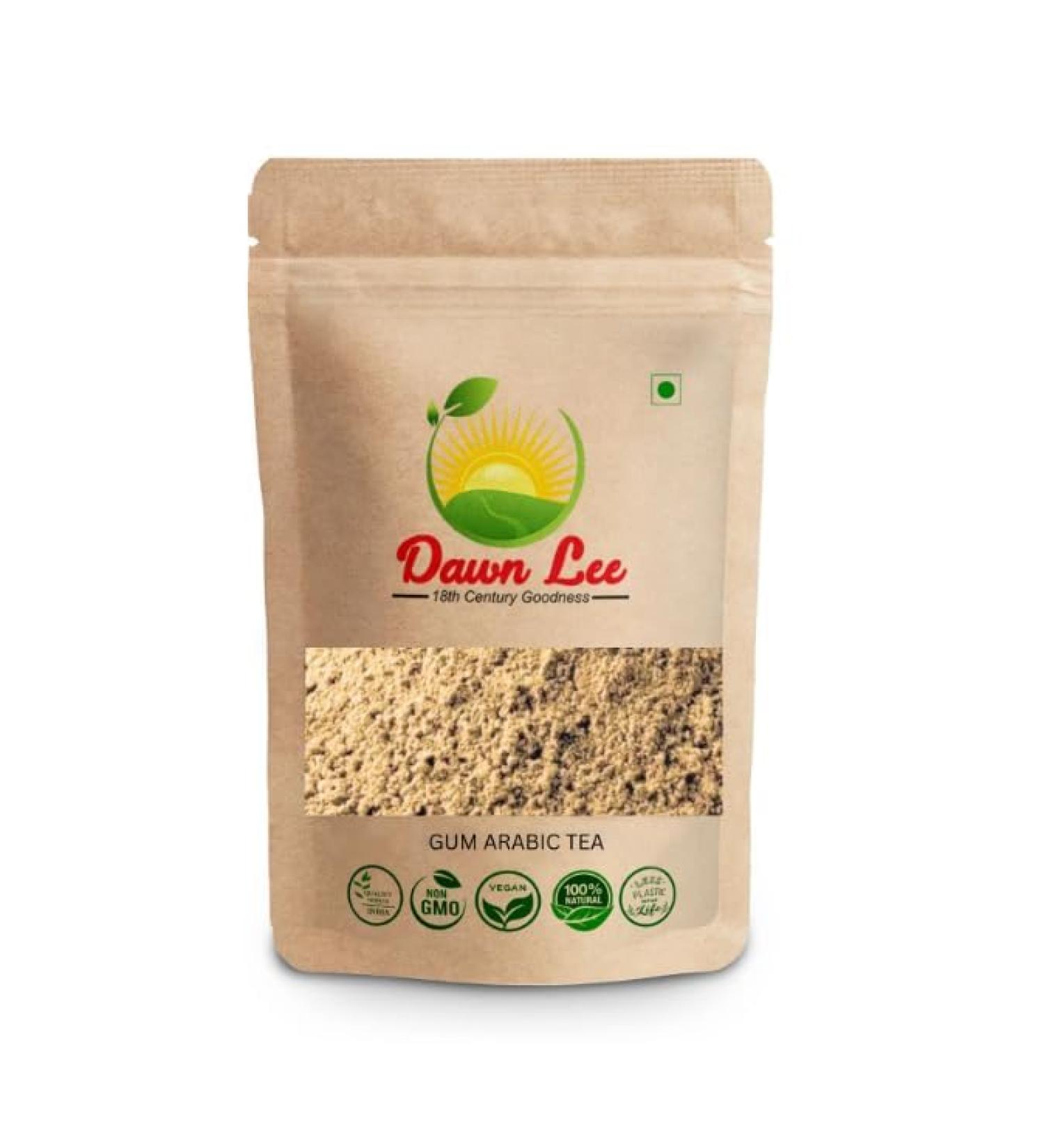Dawn Lee Gum Arabic Tea- Spices Blend- Premix for Vending Machine- Natural Sweetness- No Refined Sugar- Ideal After Fasting Drink- Strong Bones & Lubrication- Natural Tea- 1 KG - Buy Online on SooperMarket.com