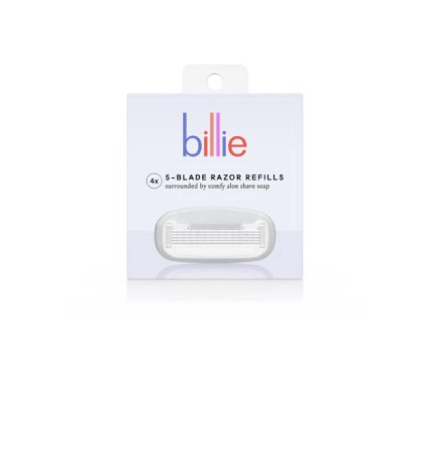 Billie Shaving Razor 5-Blade Refills 1 Count - Pack of 1 - Buy Online on SooperMarket.com