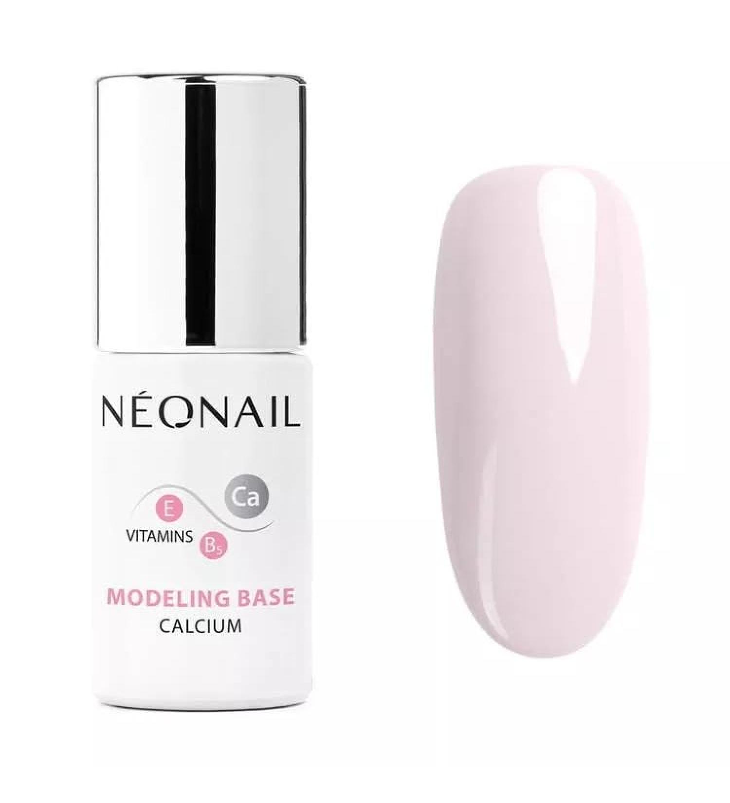 NEONAIL Hybrid Base Modelling Pink 7.2ml | Calcium Infused UV/LED Gel Base Coat - Buy Online on SooperMarket.com