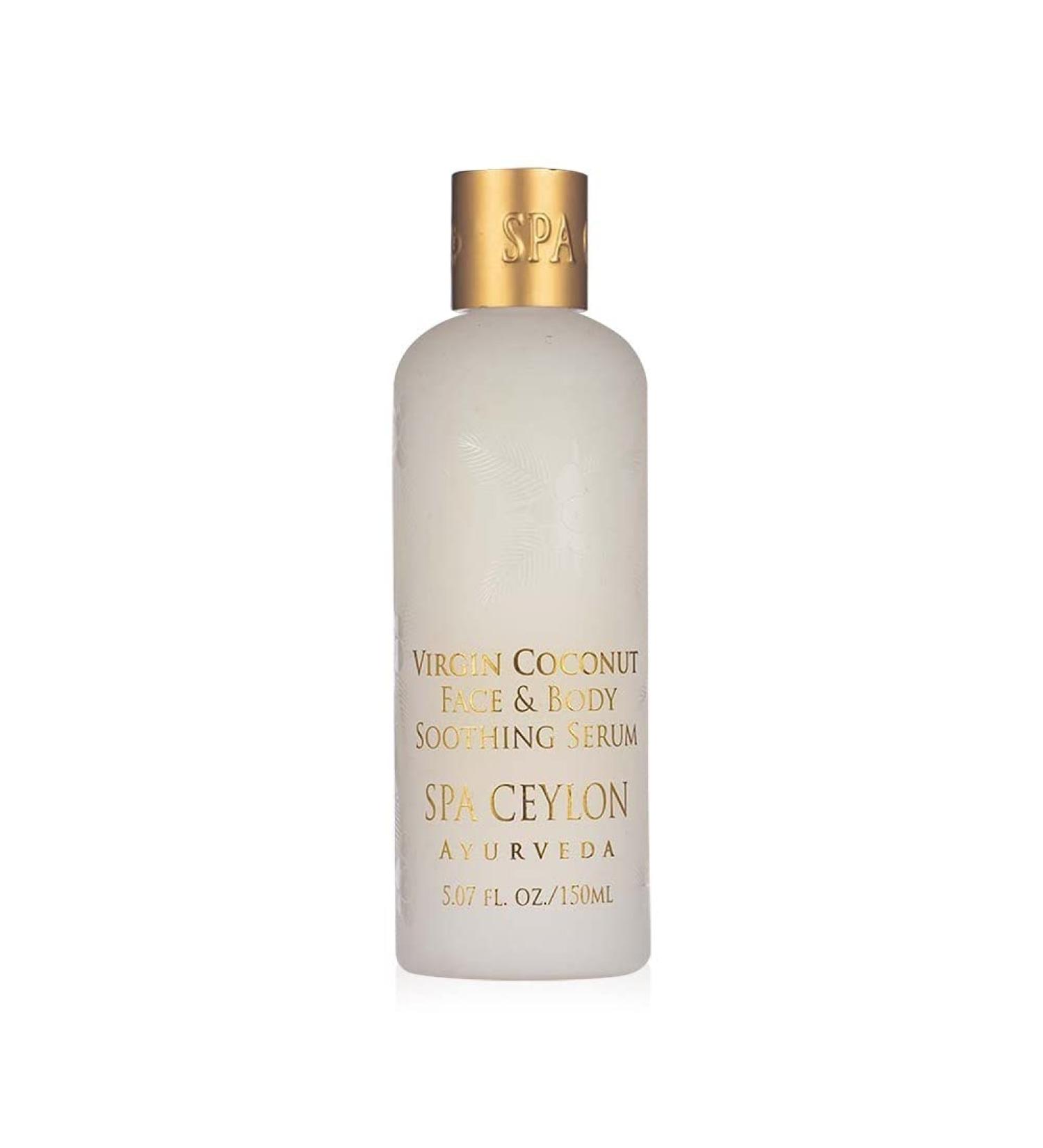 SPA CEYLON Virgin Coconut Face & Body Soothing Serum | 100% Natural Hydrating Formula | Silicon-Free | All Skin Types Safe - Buy Online on SooperMarket.com