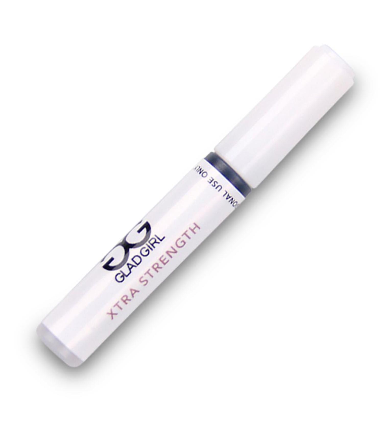 Eyelash Extension Glue by GladGirl | Xtra Strength False Lash Adhesive | Quick Dry 2-3 Sec | Low Viscosity | Extra Strong Hold | 2ml - Shop Internationally - Buy Online on SooperMarket.com