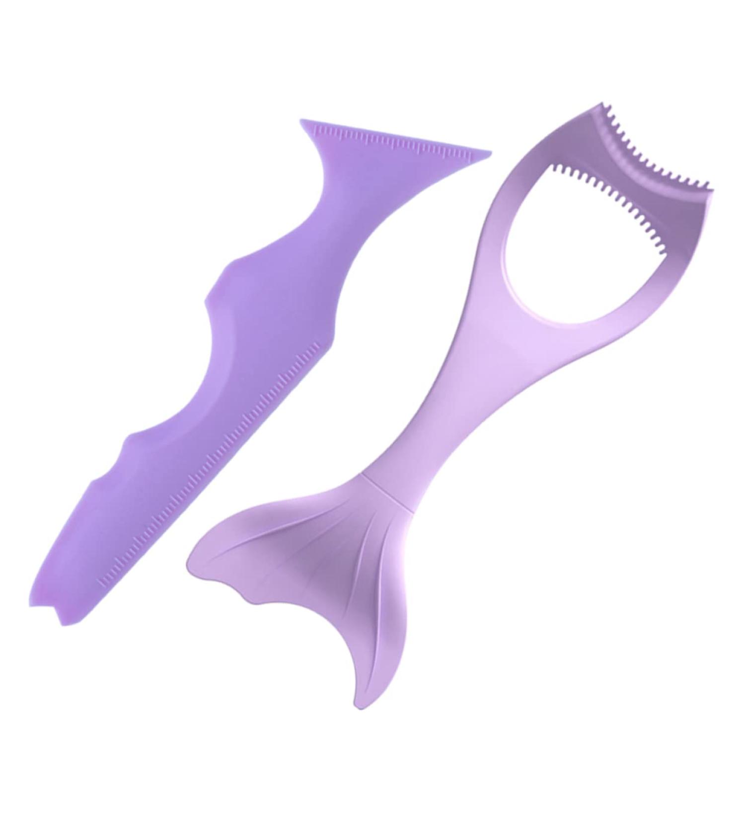 NOLITOY 2pcs Eyeshadow Heated Lash Curler Eyeliner Applicator Tool Silicone Eyeliner Aid Tools Auxiliary Usb - Buy Online on SooperMarket.com