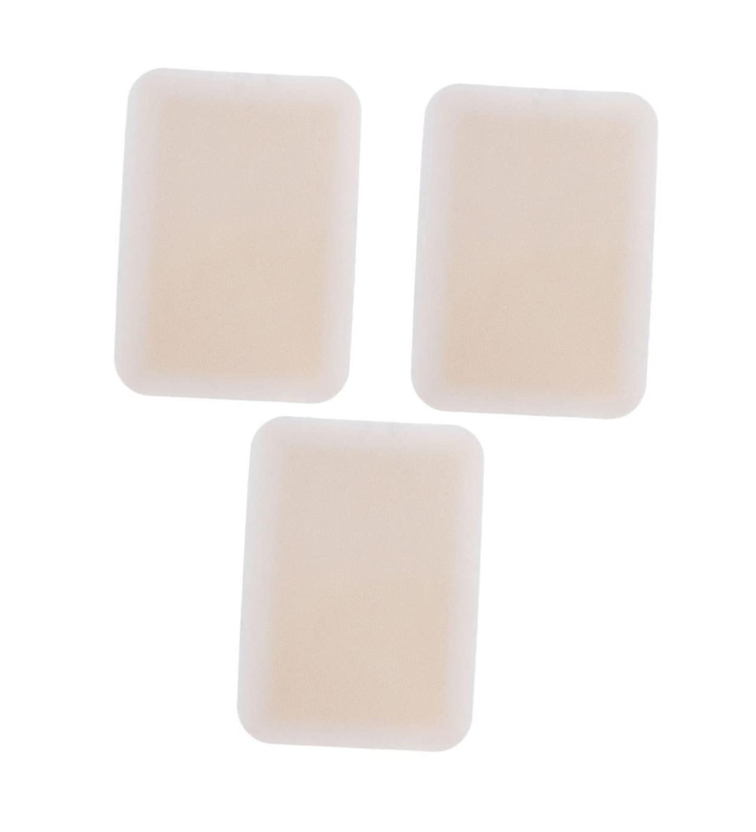 FOMIYES 3pcs Concealer Silicone Scar Tape - Breathable Scar Patch Cover Up Stickers in Khaki - 14X10X0.2CM - Buy Online on SooperMarket.com