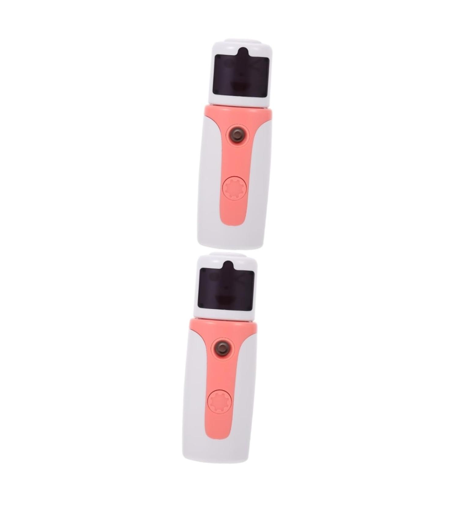Baluue 2 Sets Hydrating Instrument Facial Mister Steamer Water Mister for Face Mist Sprayer Pink Abs - Buy Online on SooperMarket.com