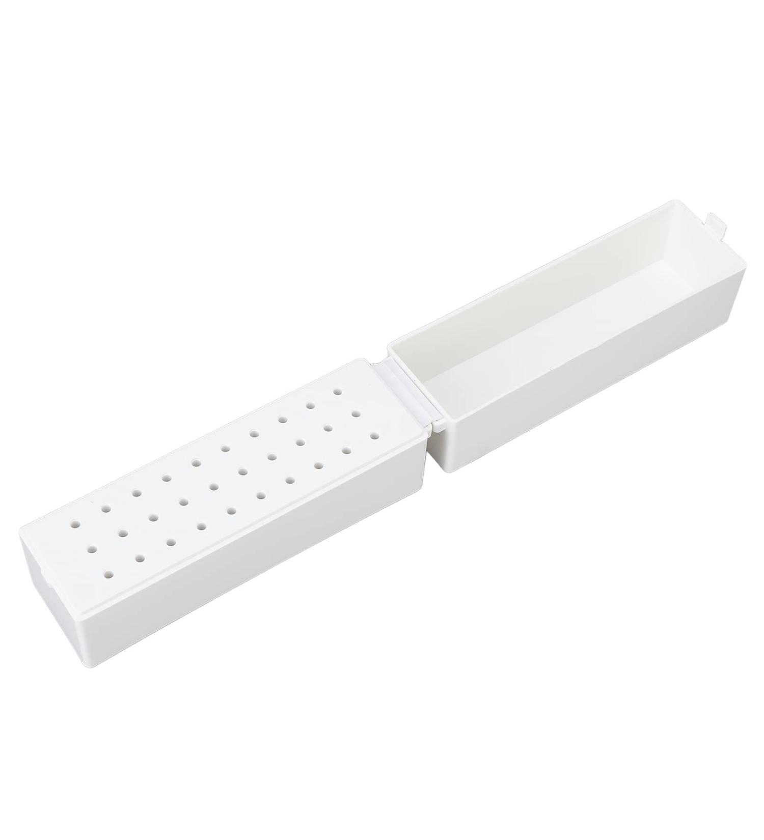 Nail Drill Organizer Box - Dustproof ABS Holder & Manicure Tool Stand for Salons | Shop Quality Nail Display Organizers - Buy Online on SooperMarket.com