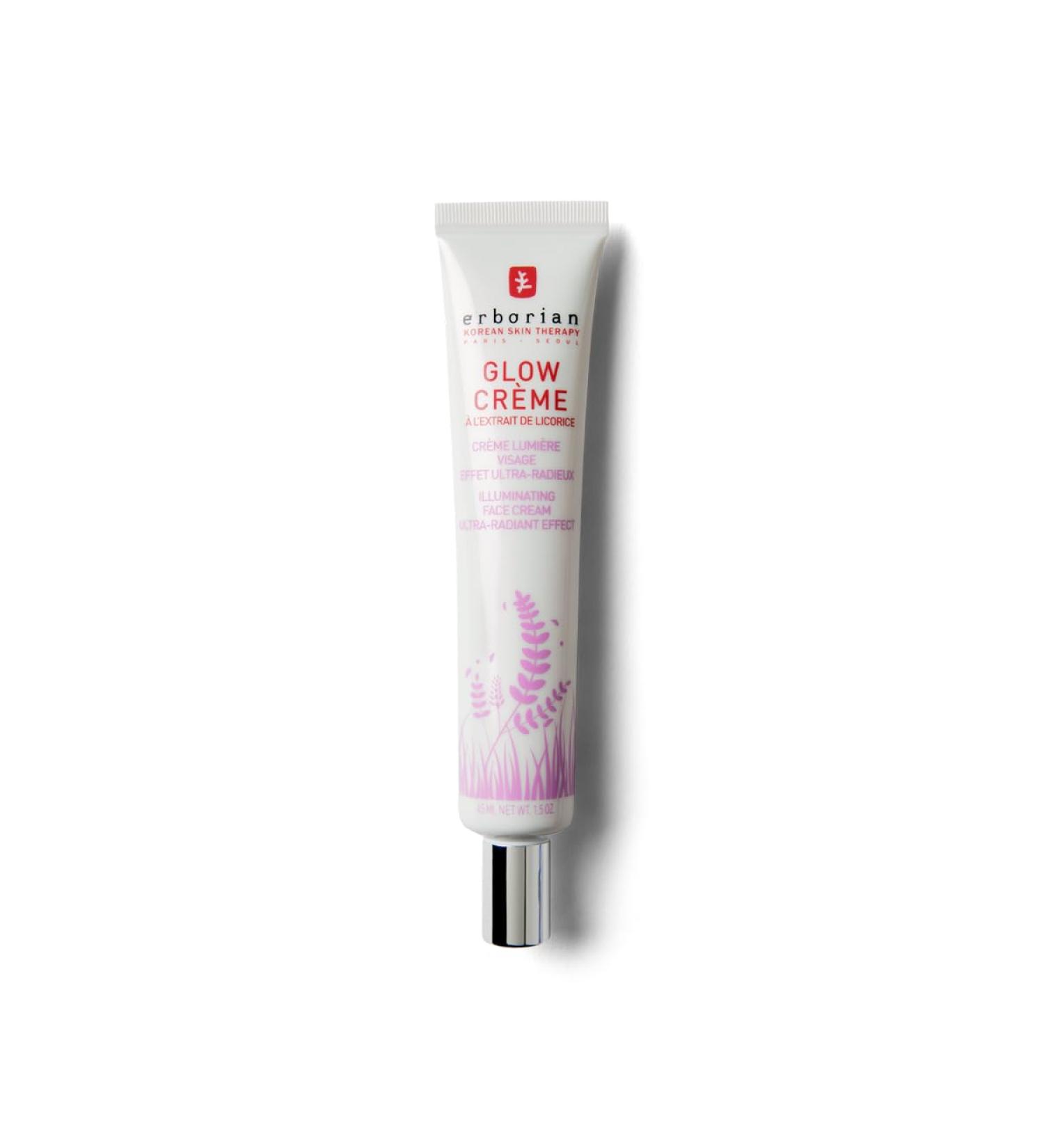 Erborian Glow Cream - Ultra-Radiant Daily Facial Primer for Dewy Finish | Illuminating & Brightening 1.5 Oz - Shop Internationally - Buy Online on SooperMarket.com