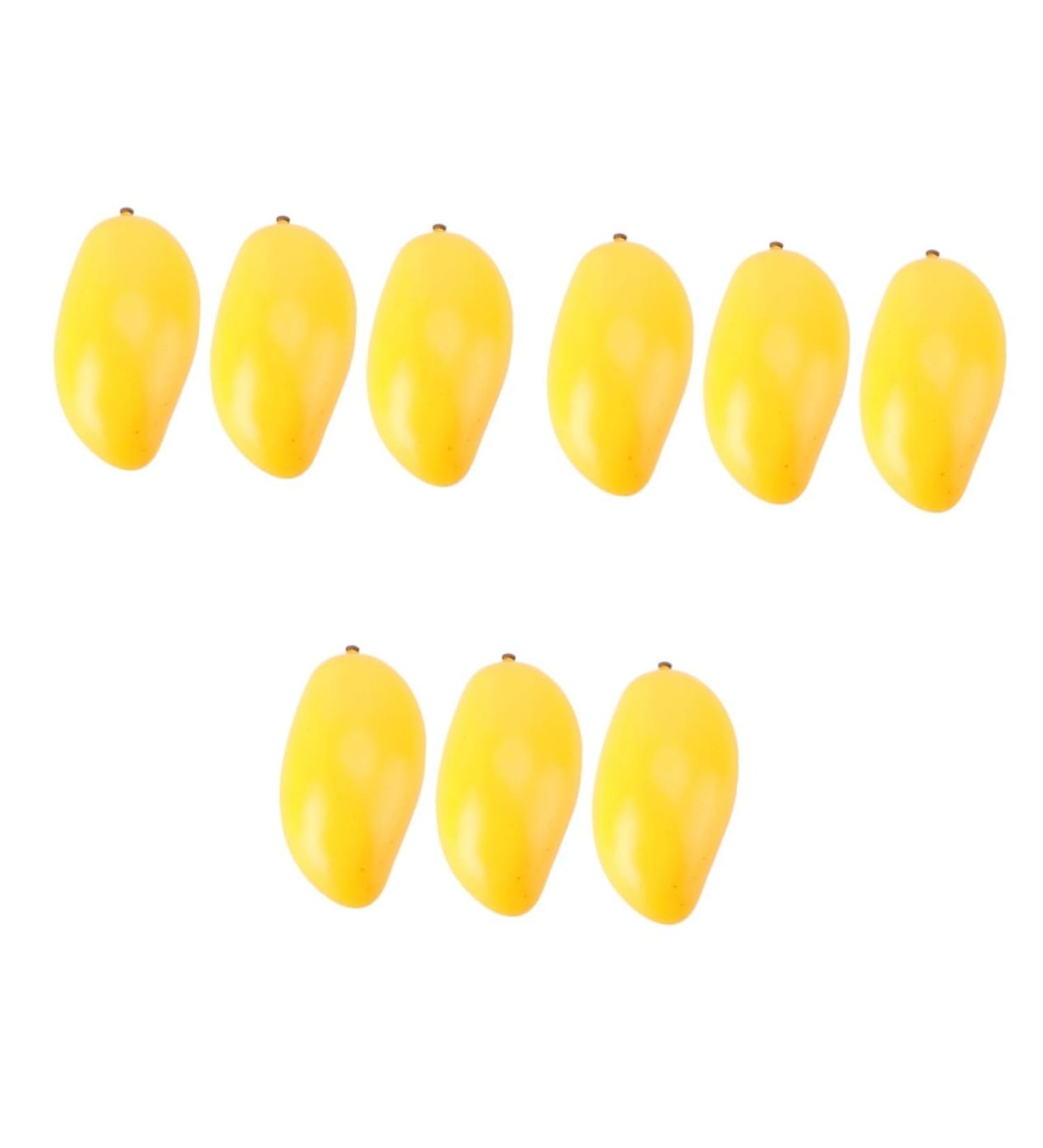 ABOOFAN 9 Pcs Fruit Photography Props Models Fruit Toys Fruit Model Decor for Kitchen Creative Toys Creative Playthings Simulated Fruit Mango Decorations - Buy Online on SooperMarket.com