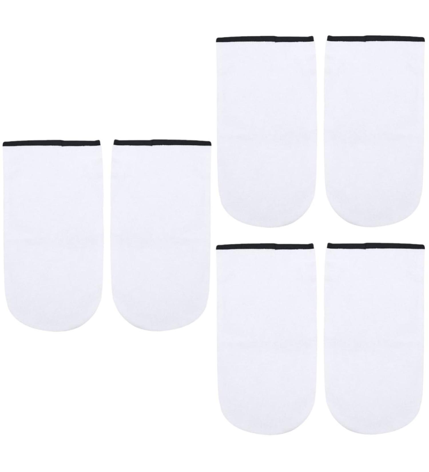 Beavorty 6 Pairs Hand Wax Treatment Moisturizing Gloves Overnight Gel Gloves Bath Gloves Wax Gloves Cold Gloves Hand Treatment Mitts Mittens Care Insulation Cotton White - Buy Online on SooperMarket.com